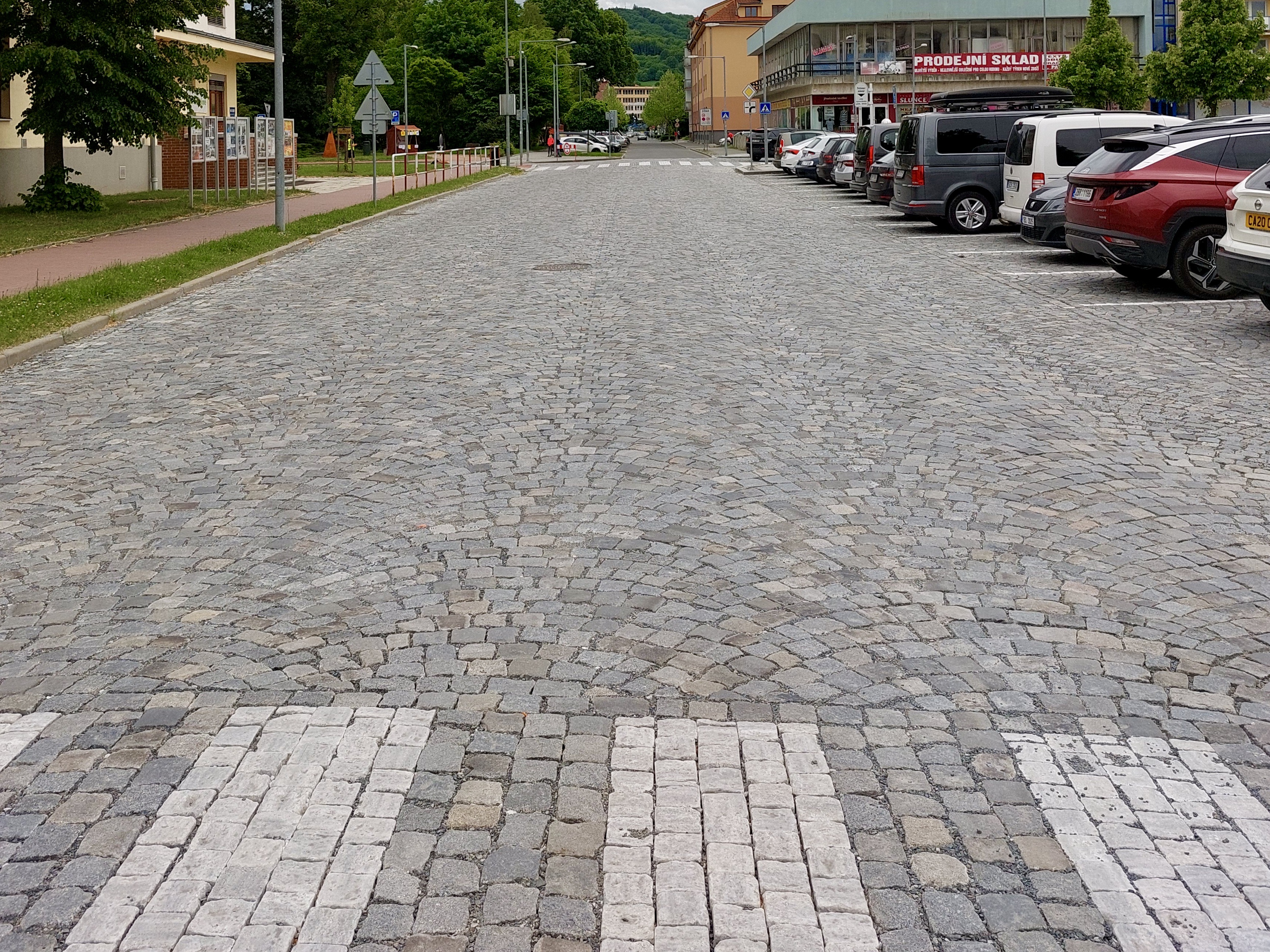 Vsetín – rekonstrukce ul. Tyršova - Construcția de drumuri & poduri