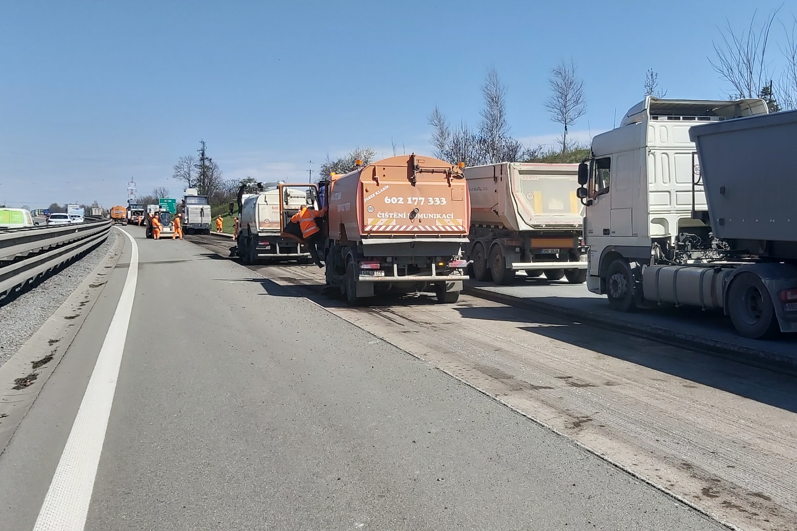 Dálnice D46 – rekonstrukce úseku Vranovice – hranice kraje     - Construcția de drumuri & poduri