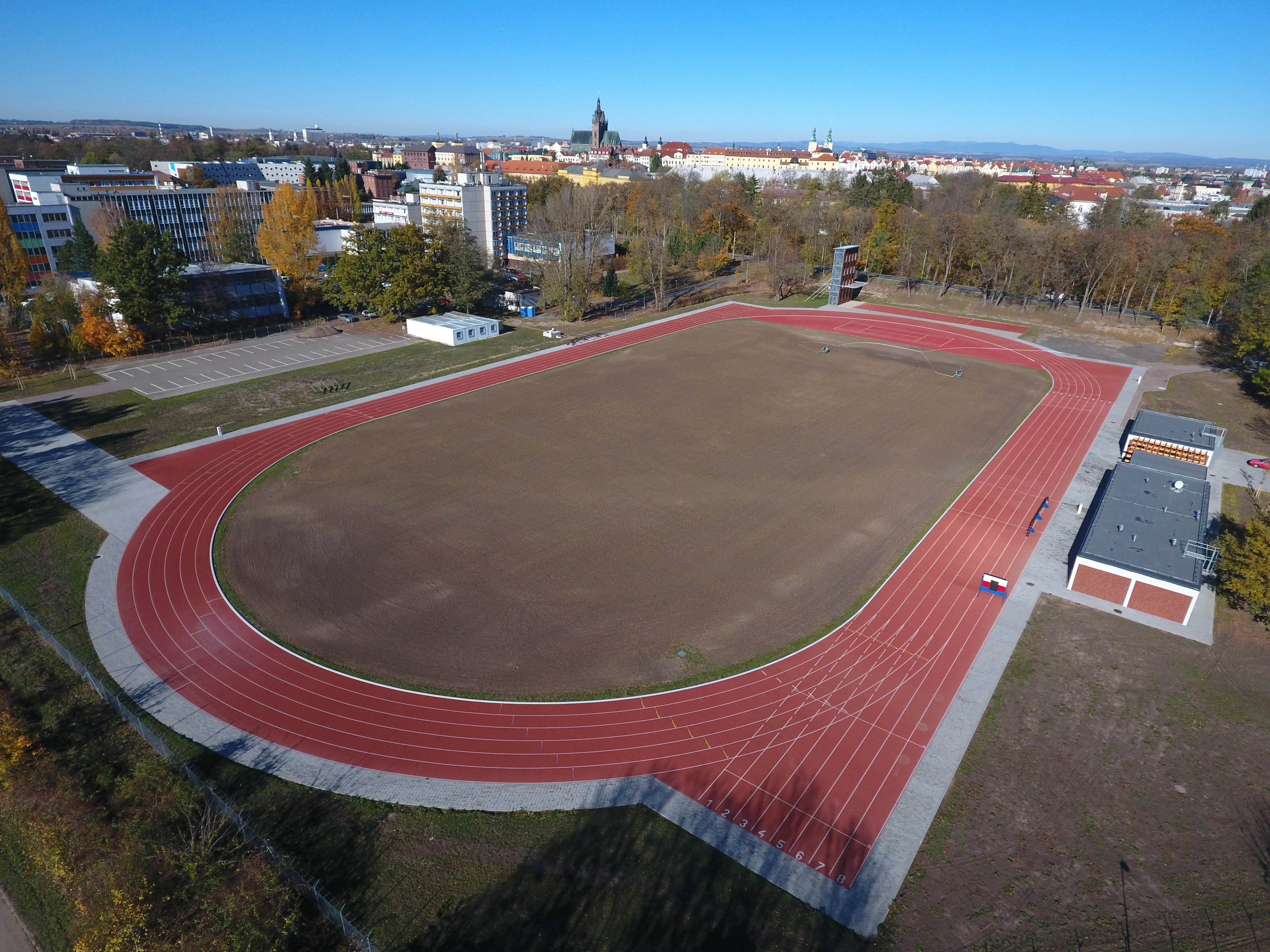 Hradec Králové – stadion pro výcvik požárního sportu - Competență de specialitate
