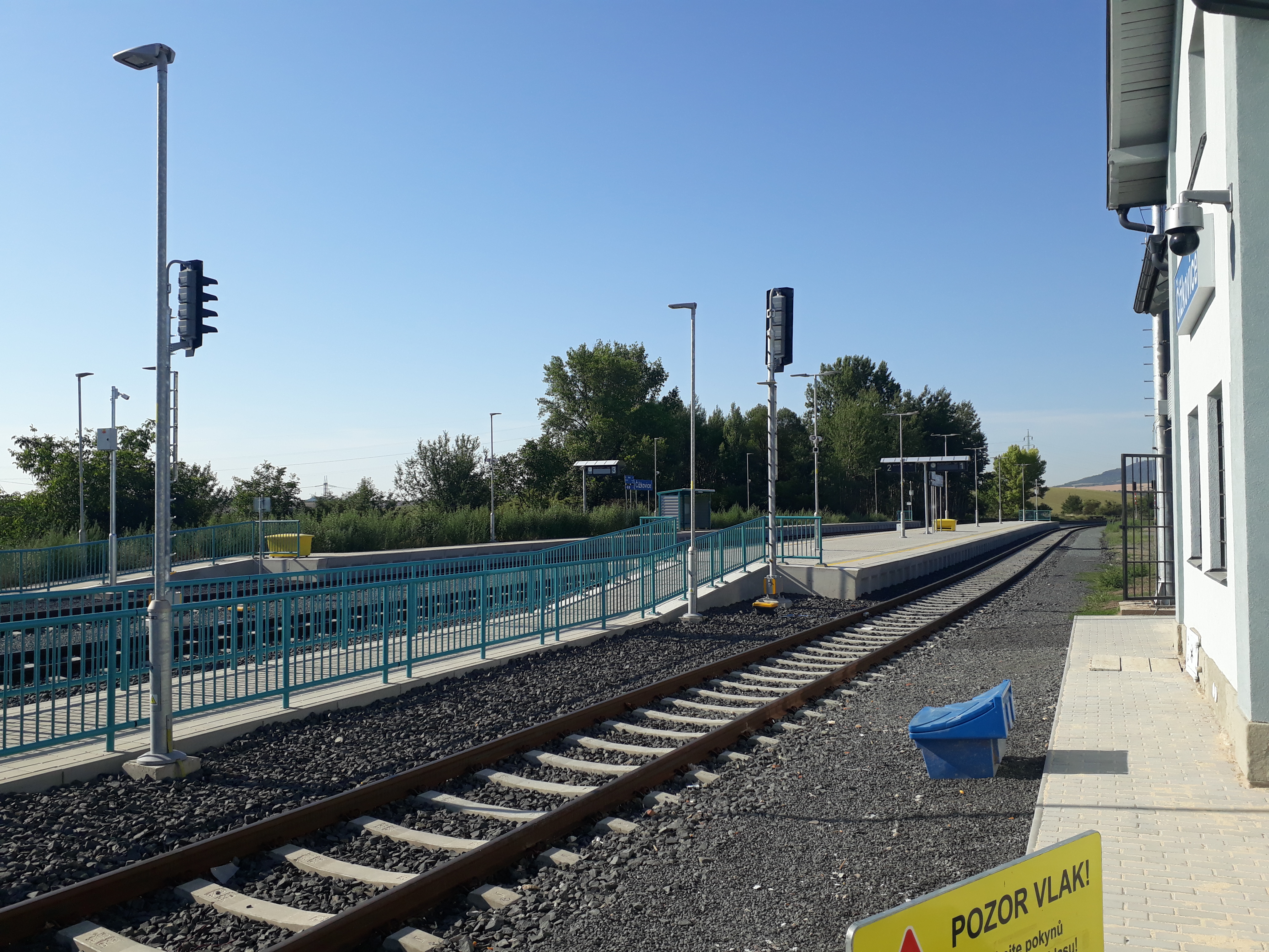 Revitalizace tratě Louny–Lovosice / žel. stanice Čížkovice – venkovní osvětlení - Construcții feroviare