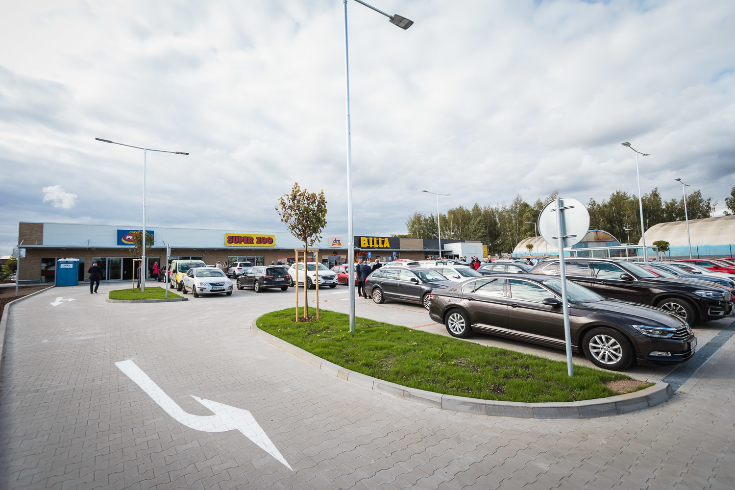 Praha 9 – Retail Park Vinoř - Construcții industriale