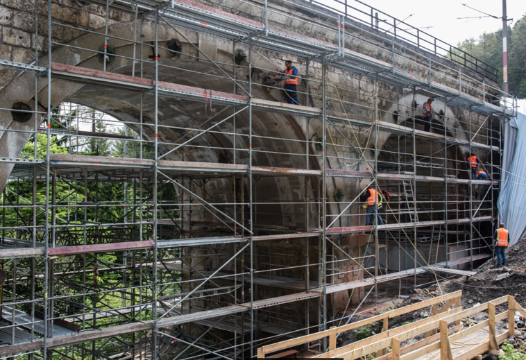 Sanierung Kartnerkogelviadukt Semmering - Construcții feroviare