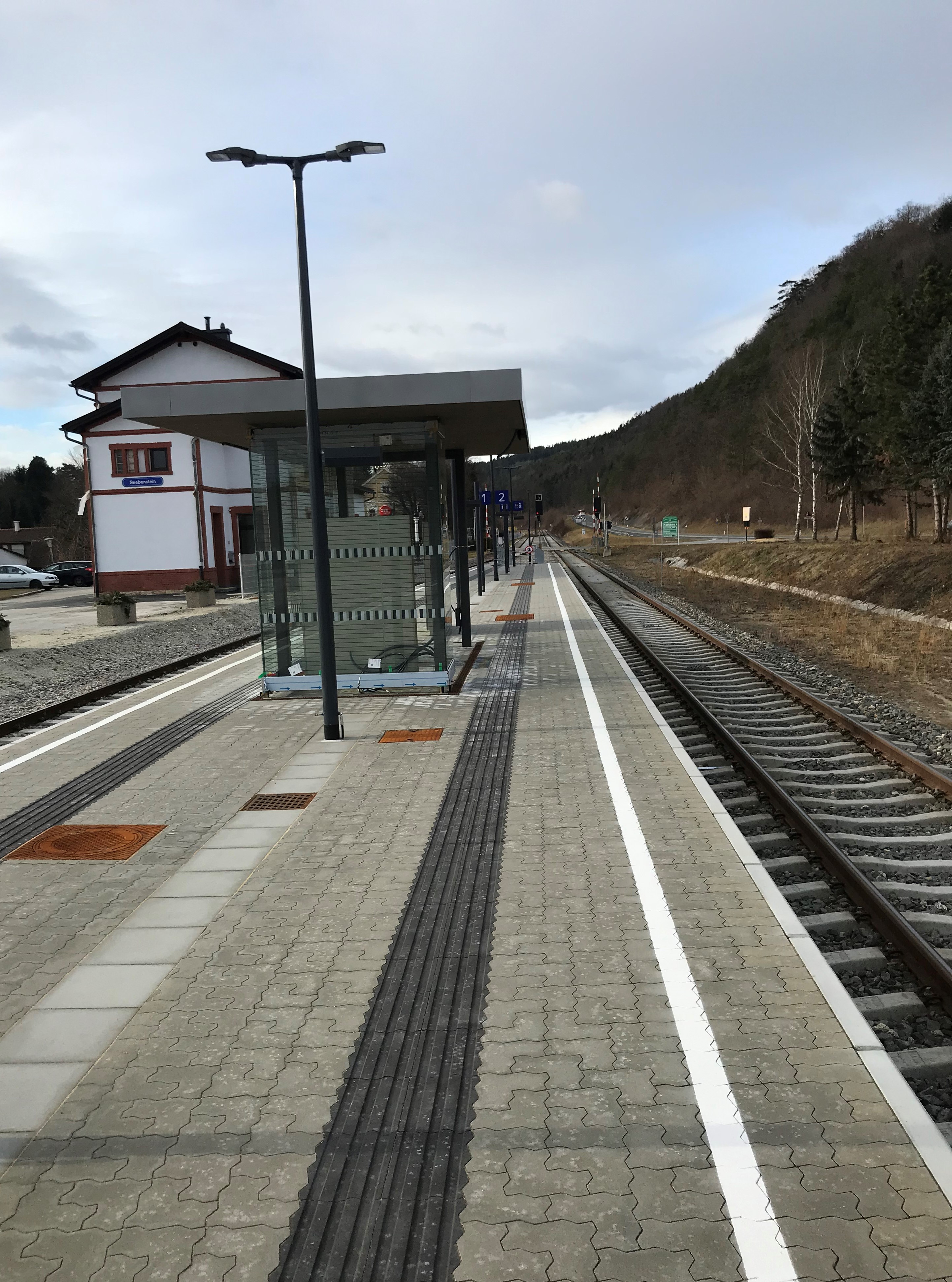 Umbau Bahnhof Seebenstein - Construcții civile