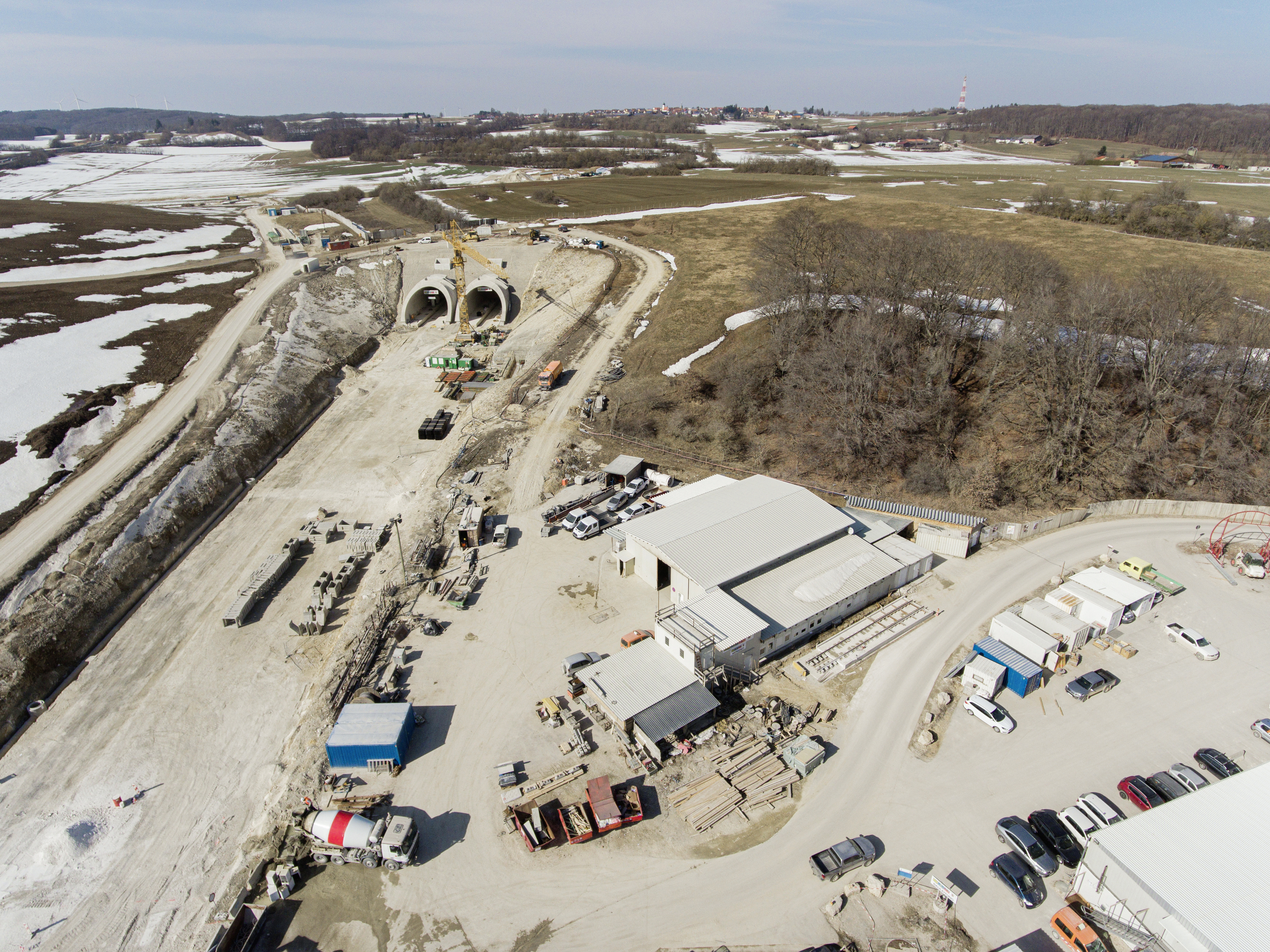 Steinbühltunnel, Neubaustrecke Wendlingen-Ulm - Construcția de tunele