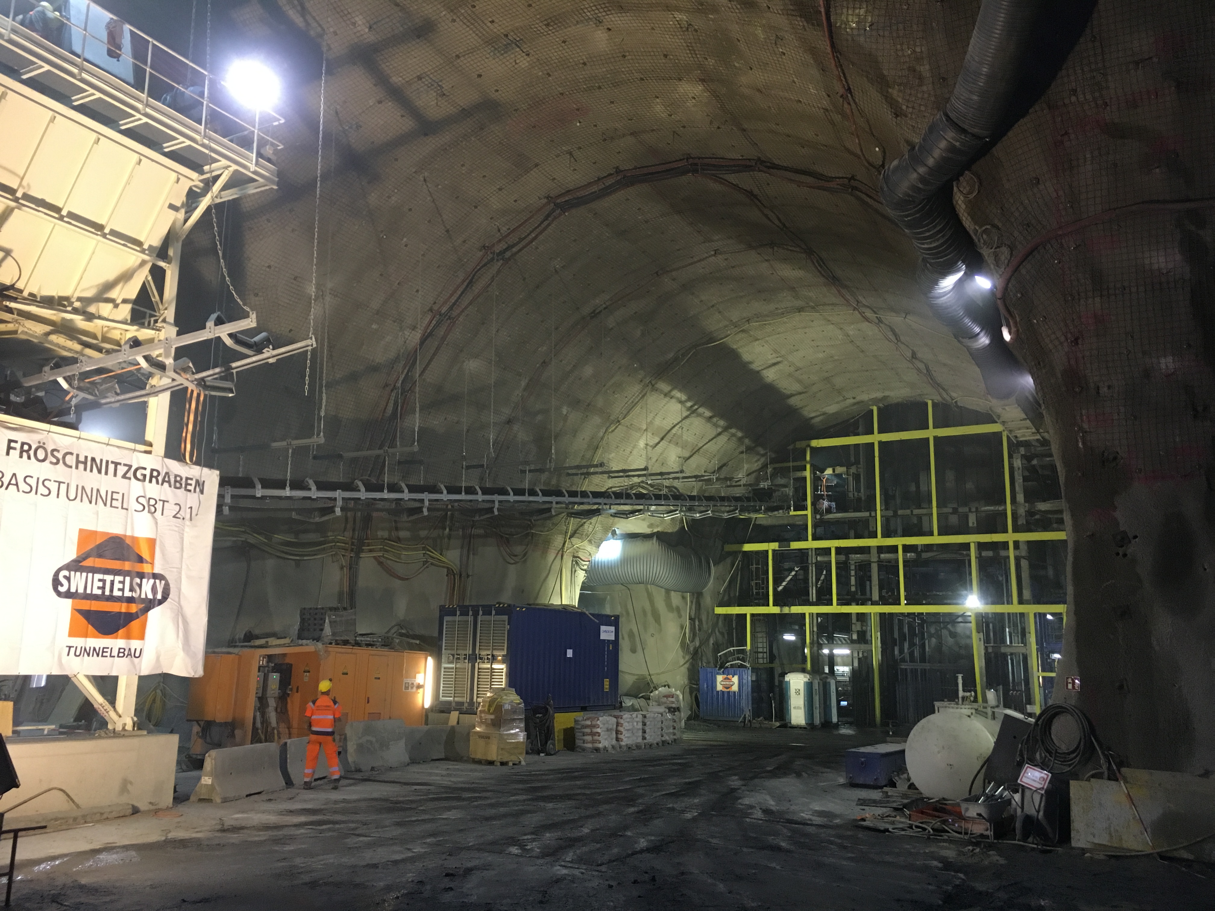Semmering Basistunnel - SBT 2.1 Fröschnitzgraben - Construcția de tunele