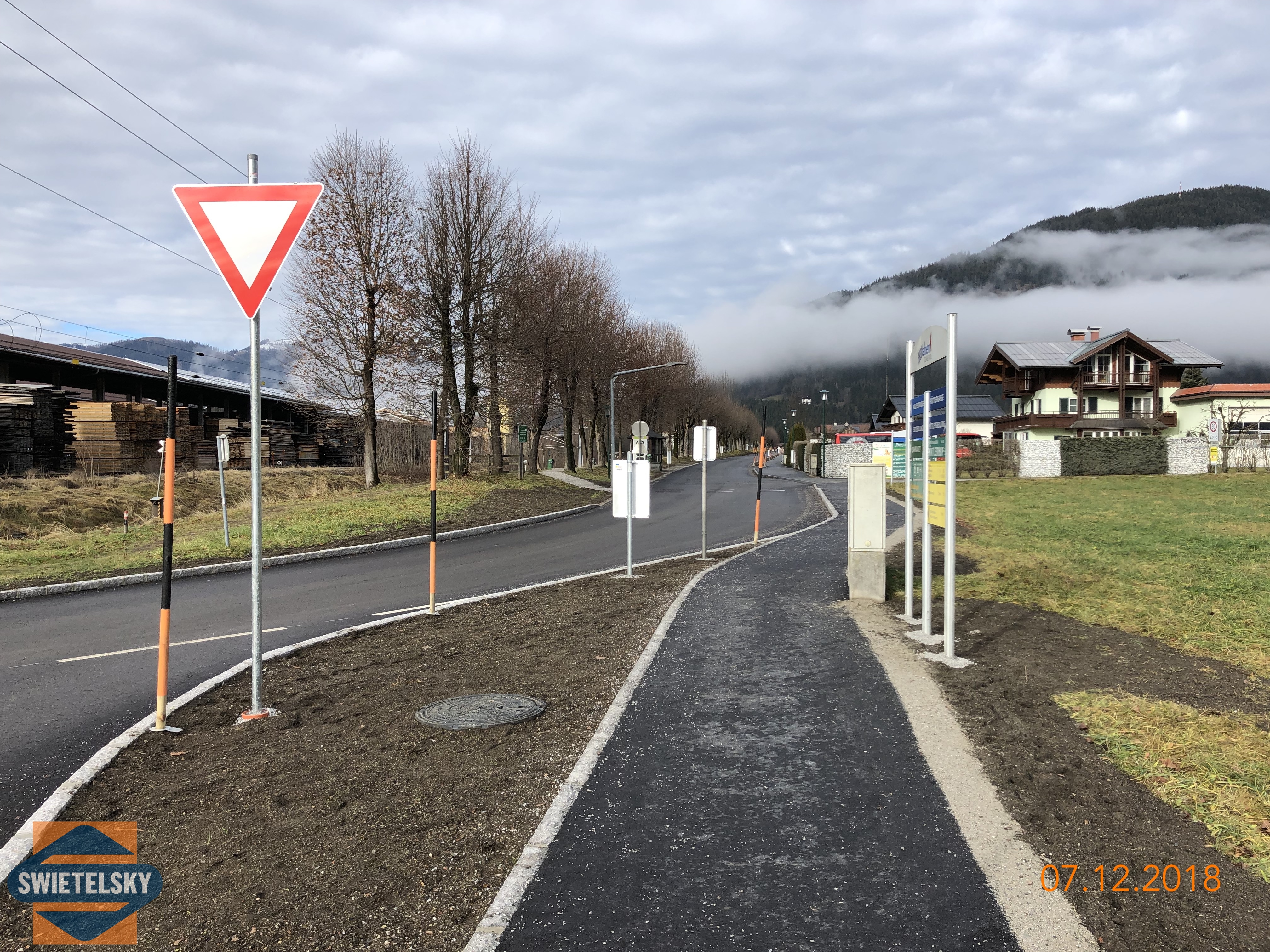 Alleestraße Eben/Pongau - Construcția de drumuri & poduri