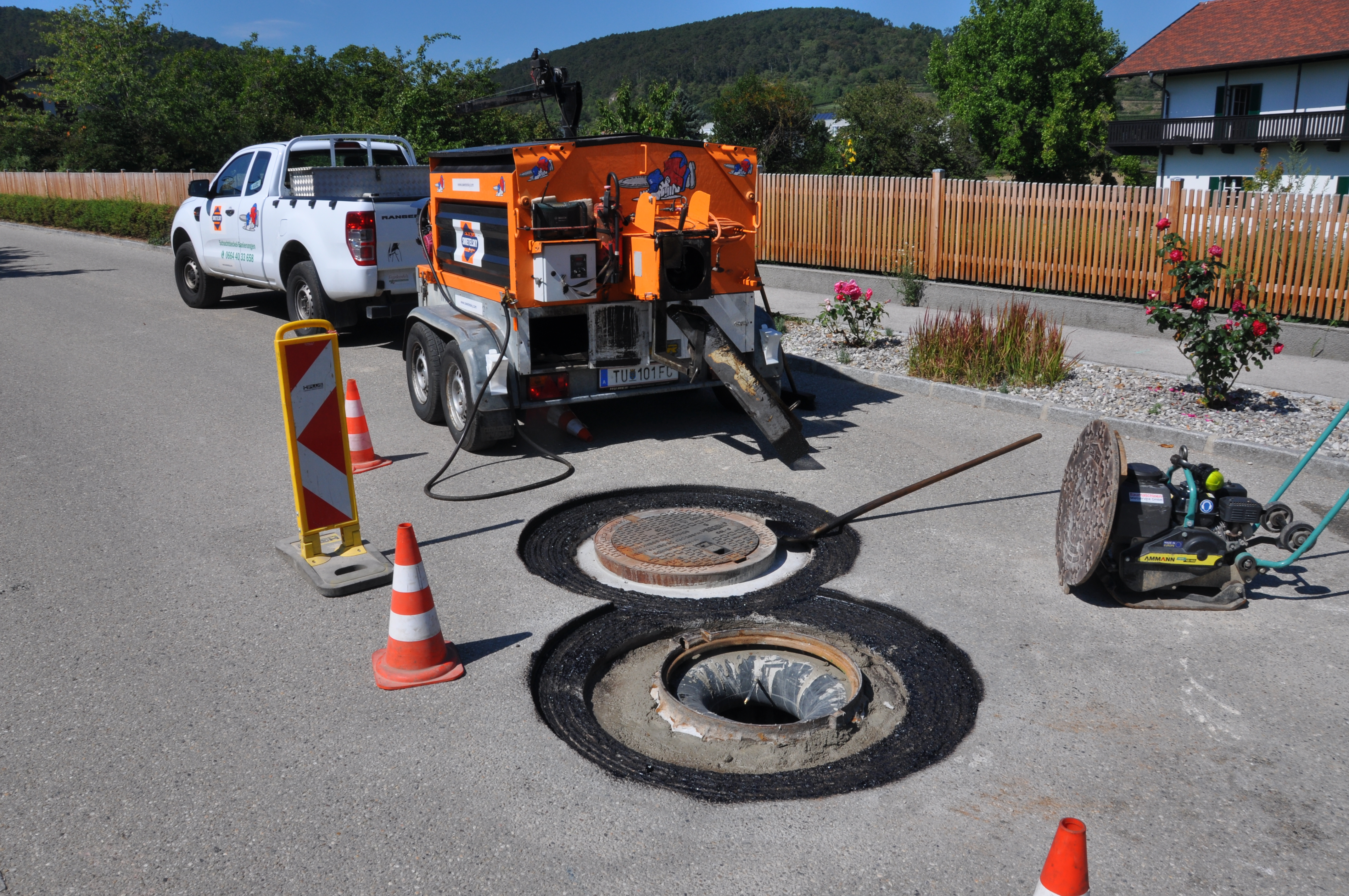 Schachtdeckel sanieren, heben und angleichen - Competență de specialitate
