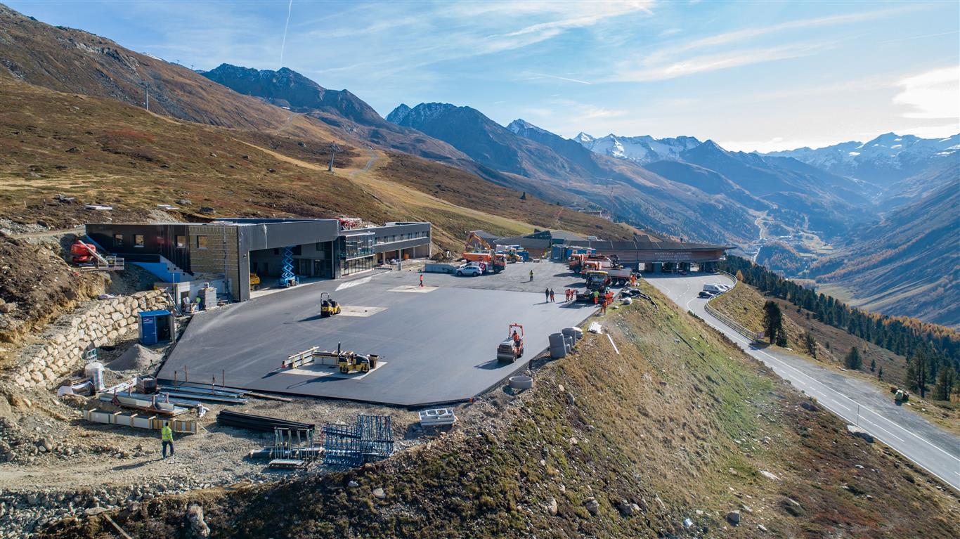 Heliport Hochgurgl - Construcția de drumuri & poduri