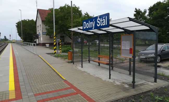ŽST Dolný Štál, predĺženie staničných koľají - Construcții feroviare