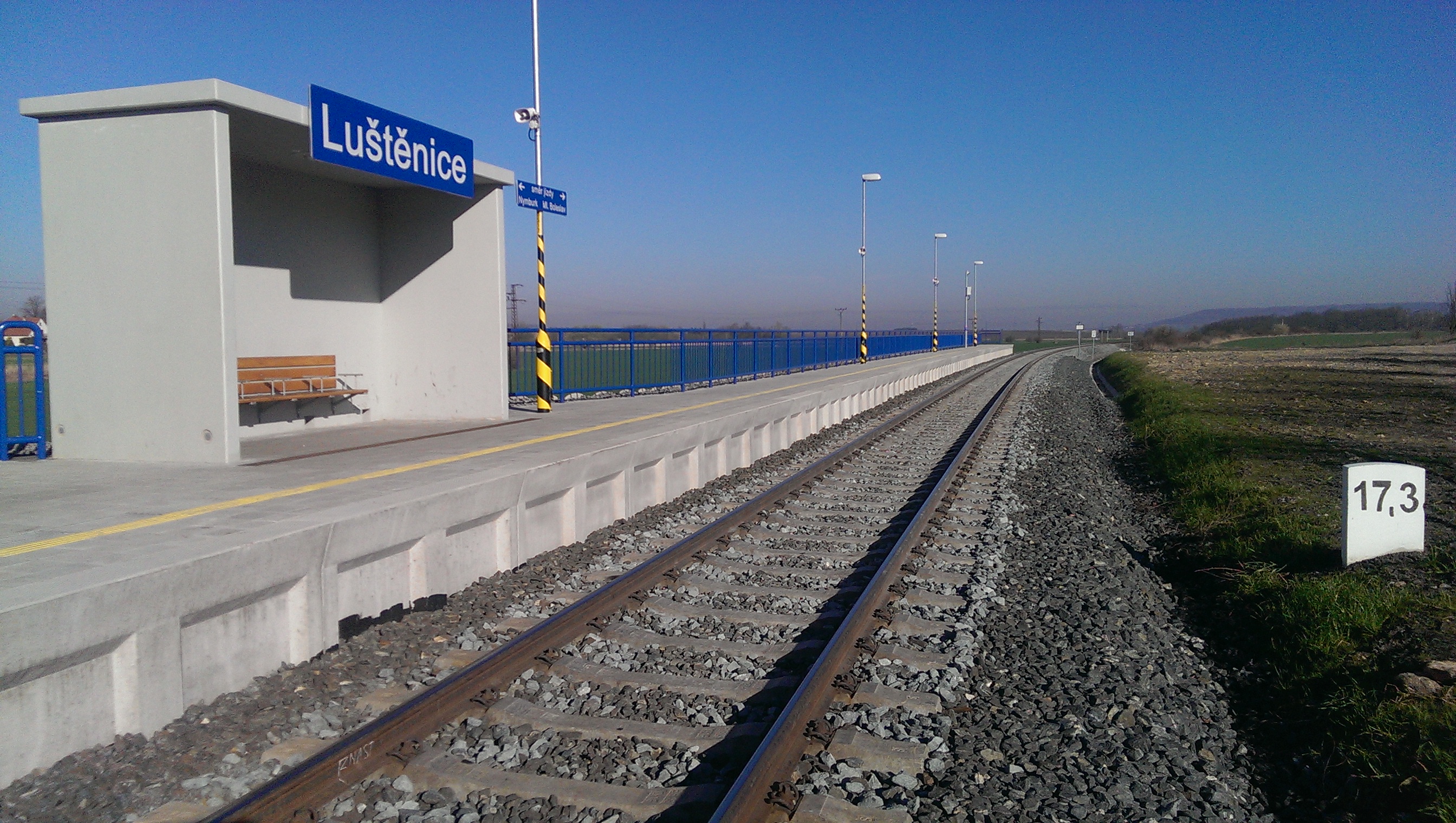 Zvýšení kapacity trati Nymburk – Mladá Boleslav, 1. stavba - Construcții feroviare