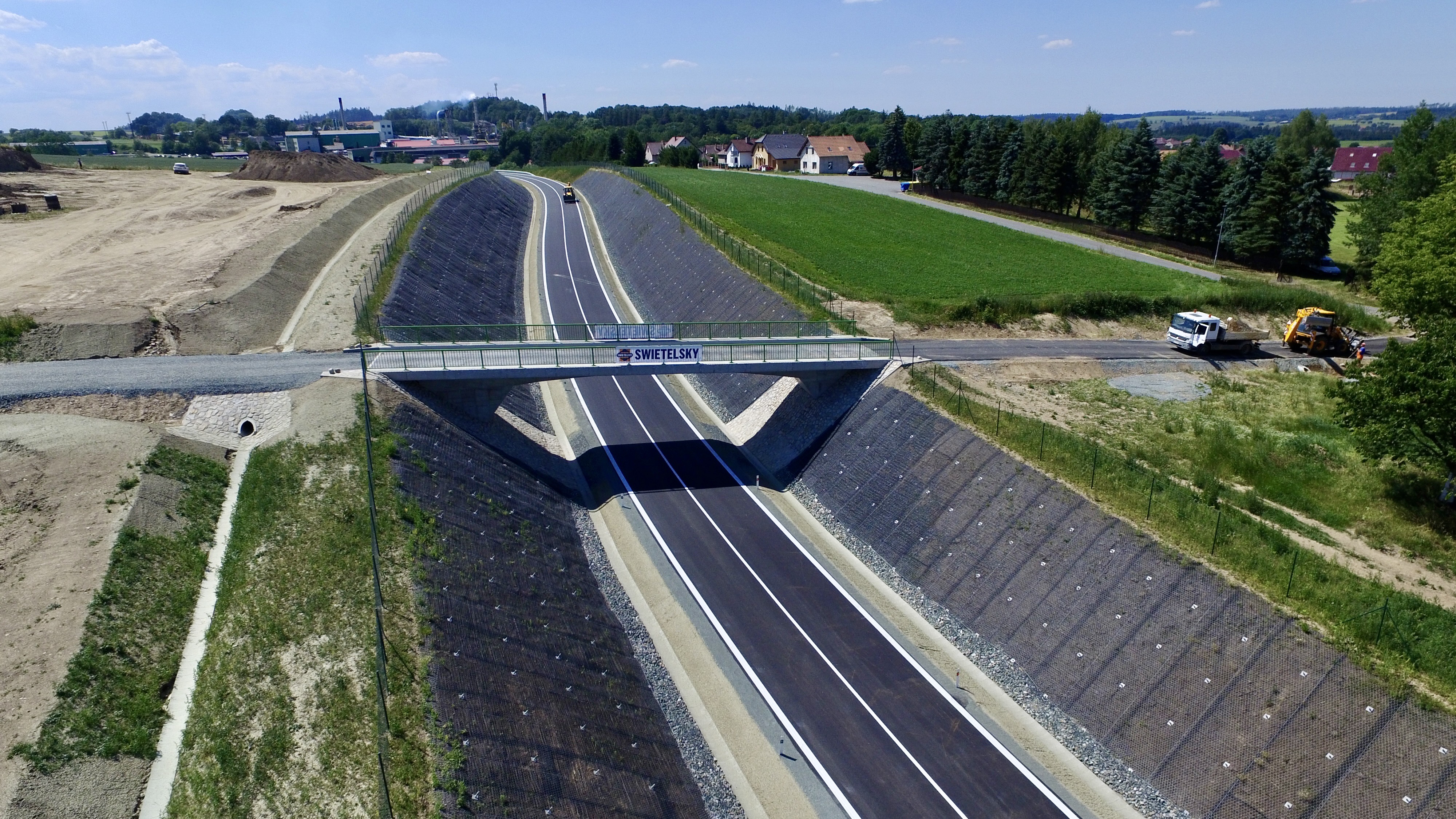Silnice II/128 – stavba obchvatu Lukavce - Construcția de drumuri & poduri