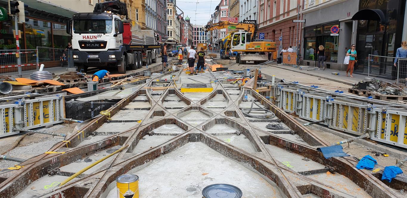 Sanierung Anichstraße/ Bürgerstraße - Construcții civile