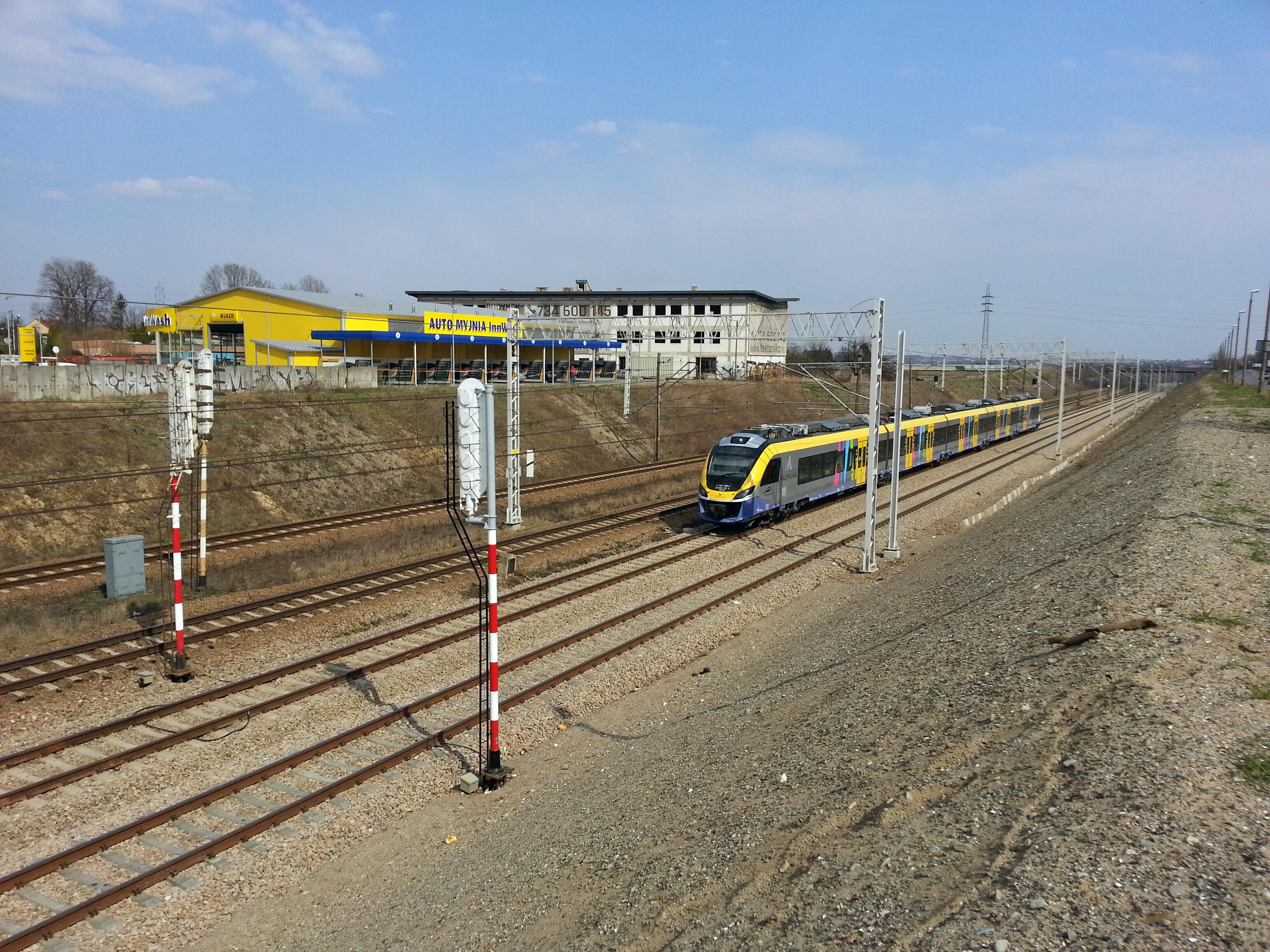 Linia 95 – odcinek Kraków Batowice – Kraków Nowa Huta - Construcții feroviare