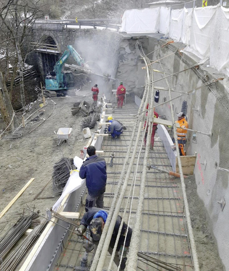 Tiefbau-Arbeiten, Mairtalbrücke - Construcții civile