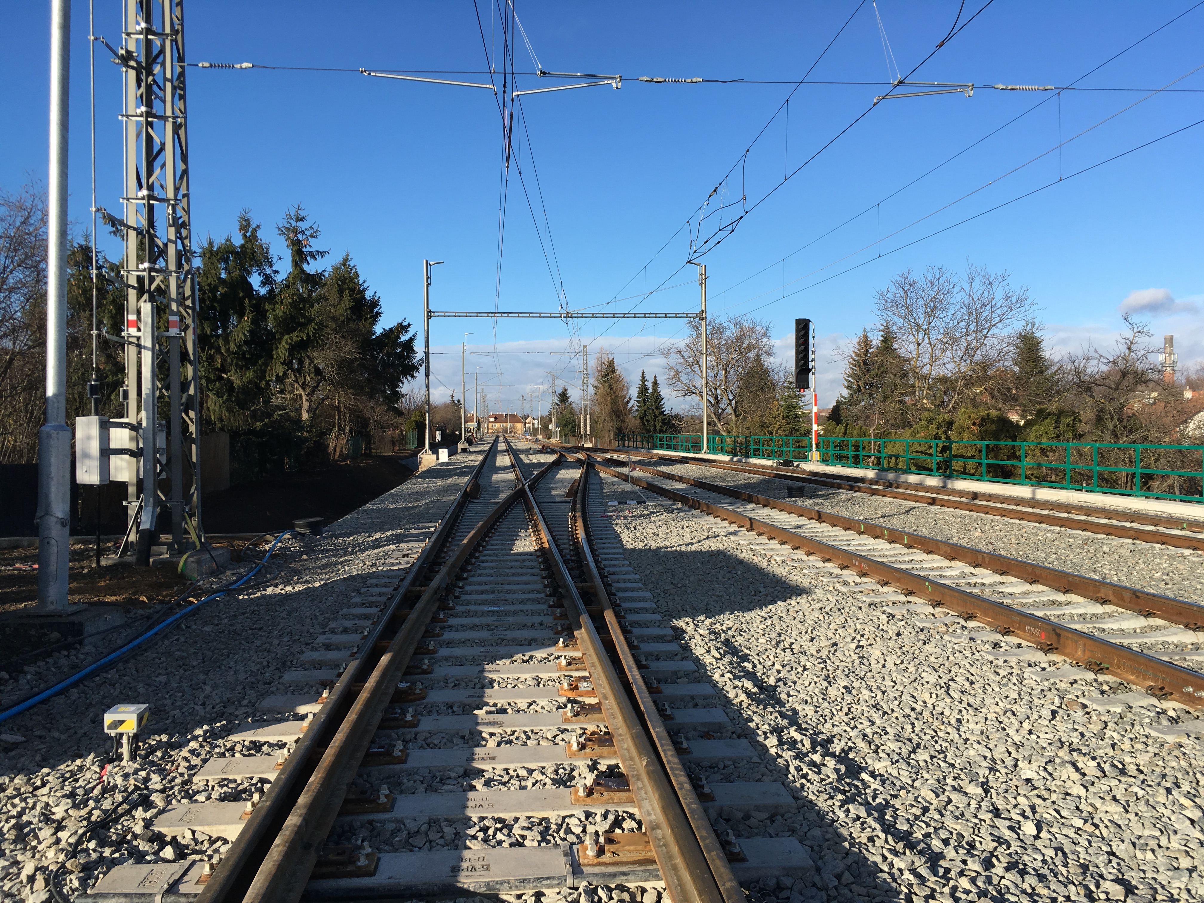 Zvýšení traťové rychlosti v úseku Brno-Slatina – Blažovice  - Construcții feroviare