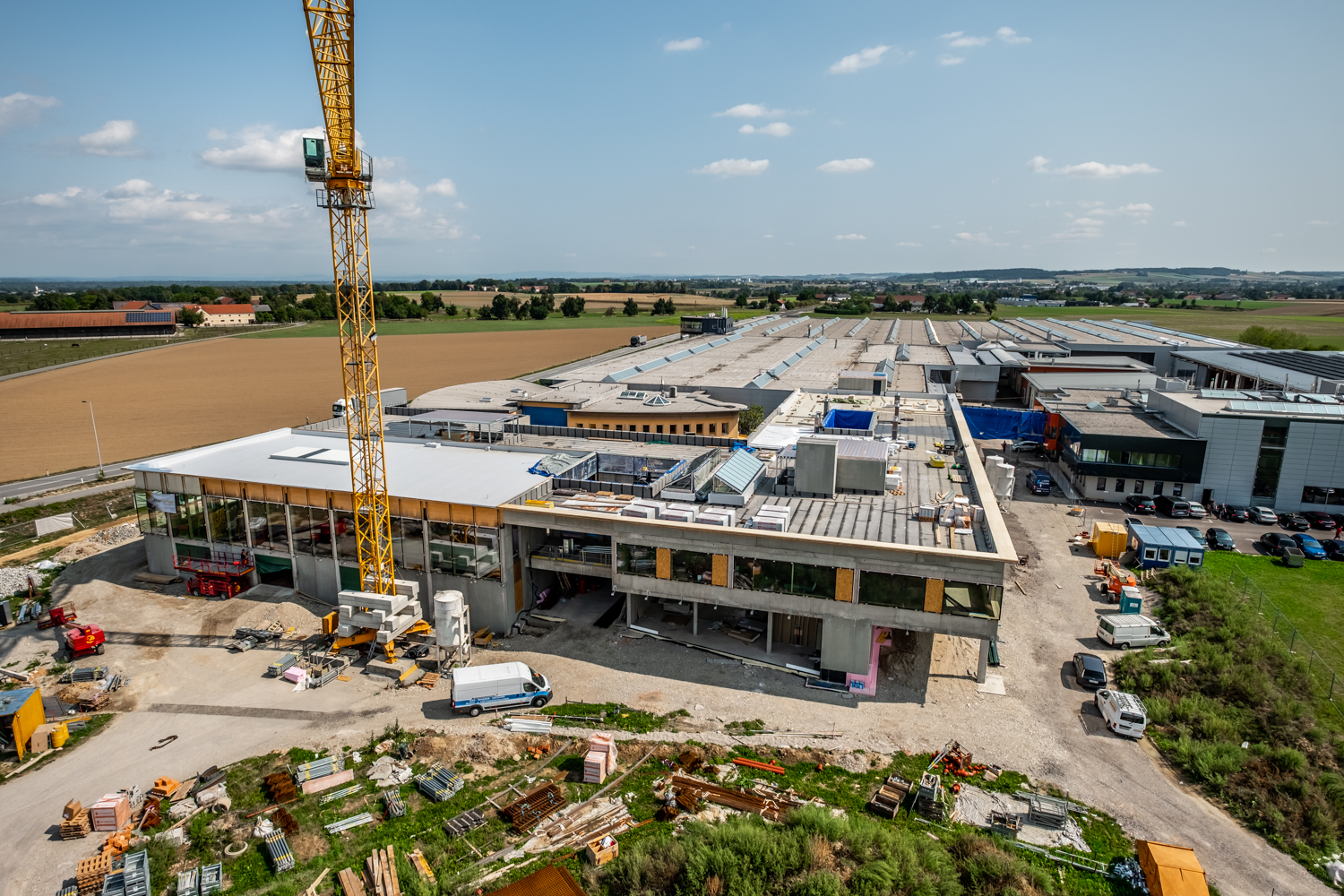 Neubau Schulungszentrum Hargassner Weng - Construcții industriale