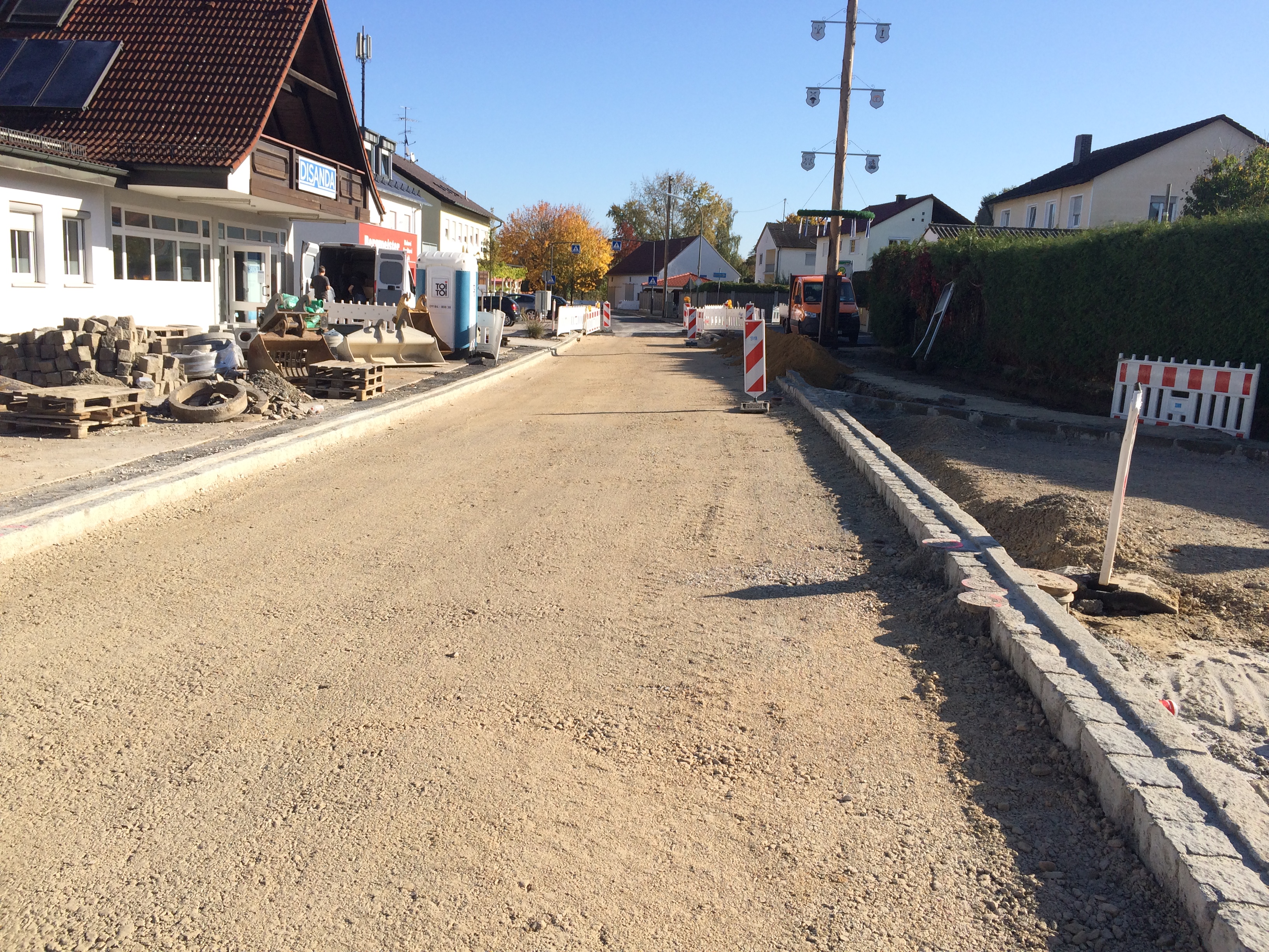 Straßenunterhalt 2019 - Stadtwerke Pfaffenhofen - Neubau Niederscheyerer Straße - Construcții civile