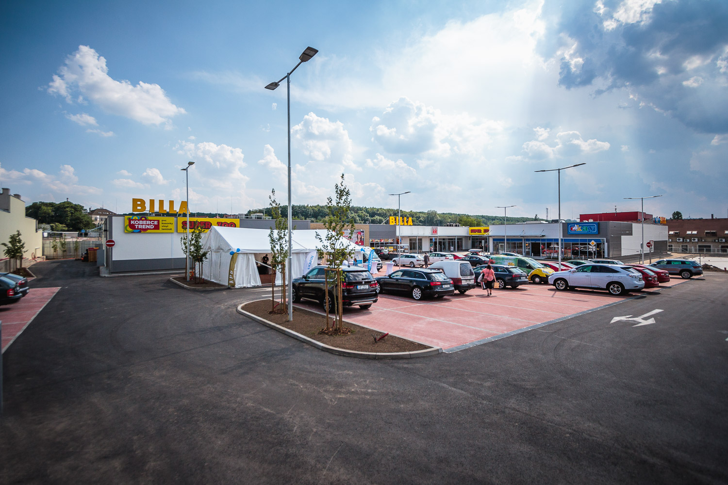 Praha 9 – Retail Park Poděbradská - Construcții industriale