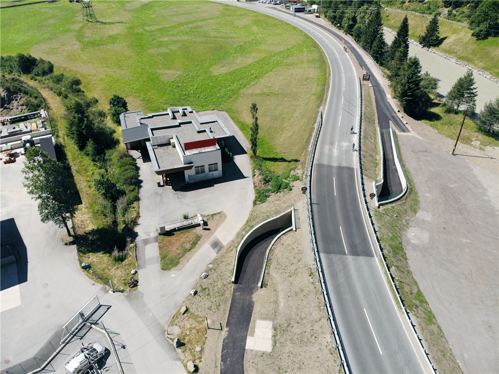 Radweg-Unterführung, Längenfeld - Construcții civile