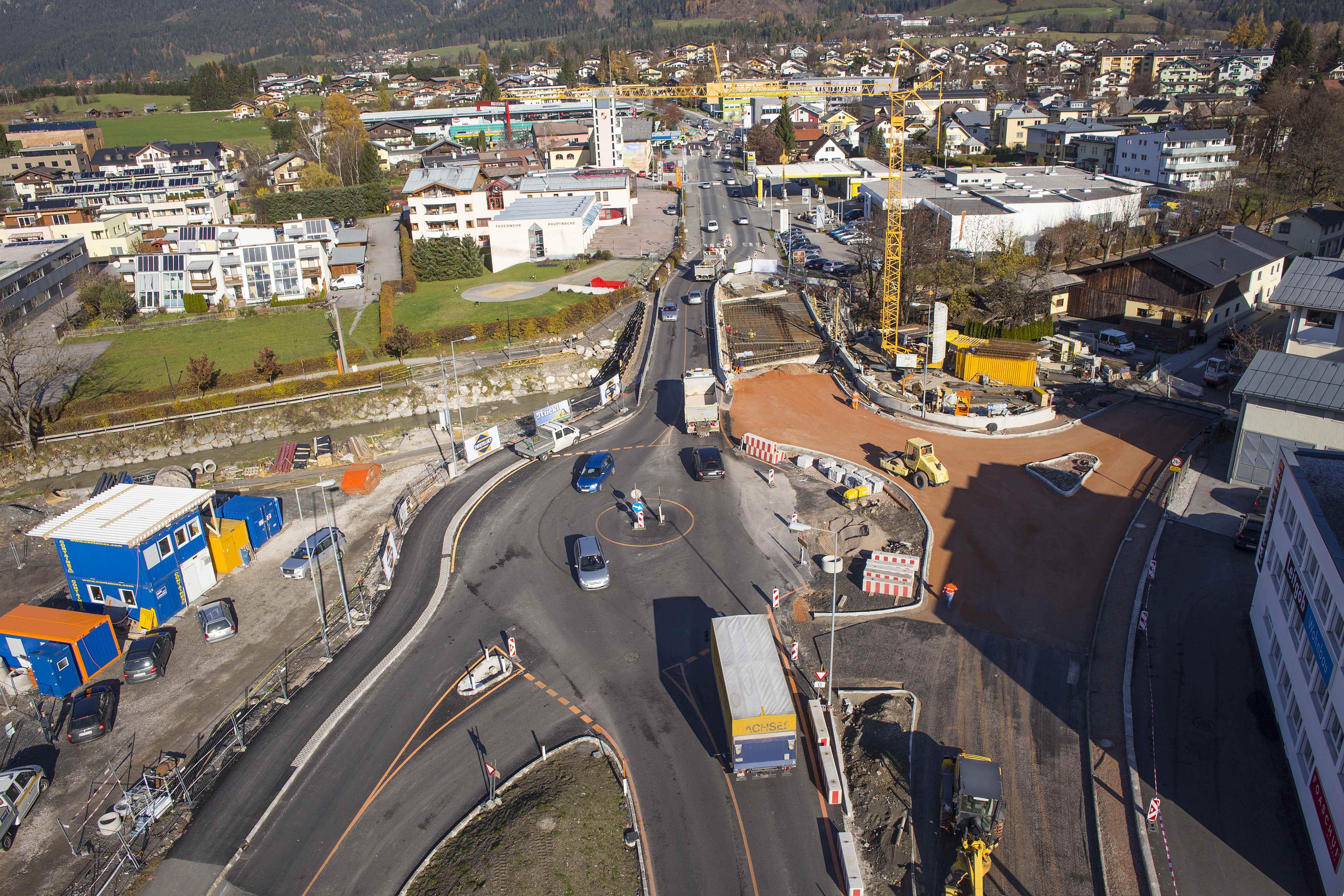 B-311 Ortsdurchfahrt Saalfelden - Construcția de drumuri & poduri