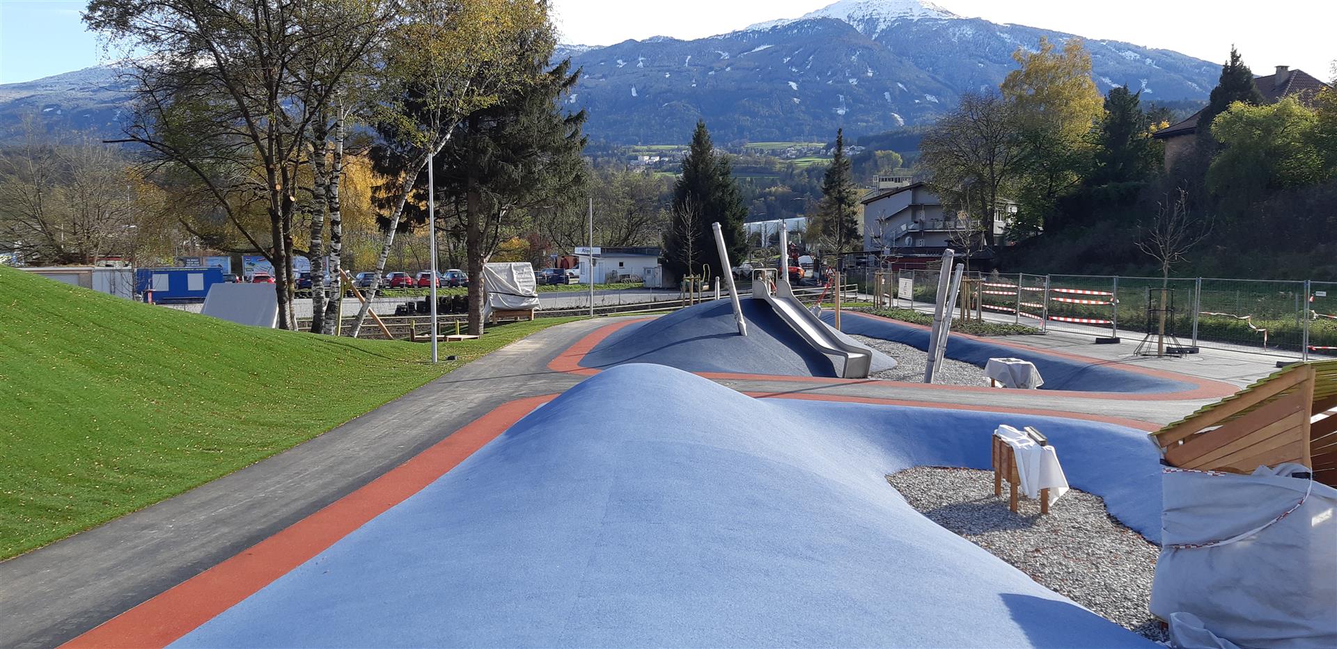 Freizeitpark, Innsbruck - Construcții civile