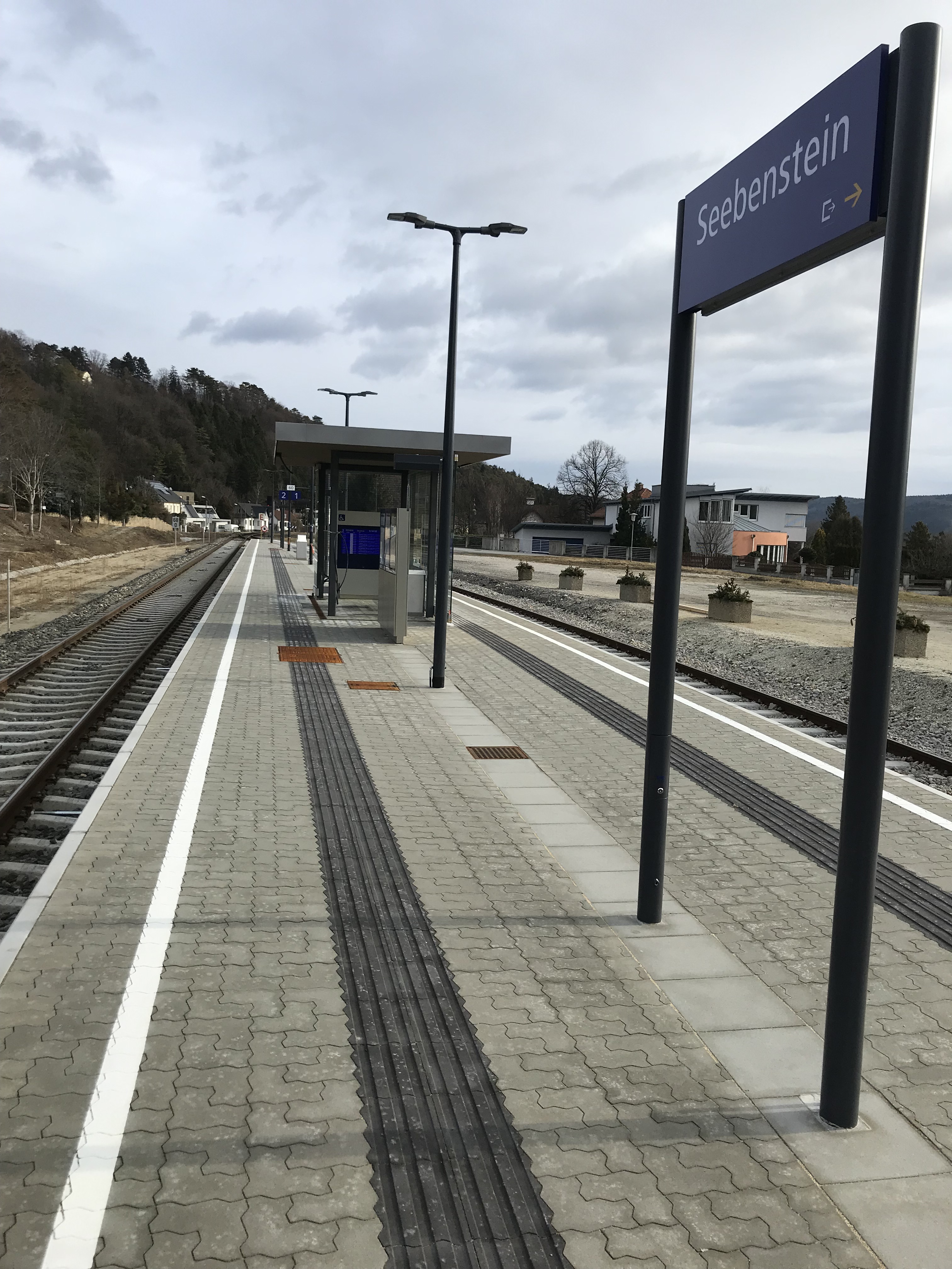 Umbau Bahnhof Seebenstein - Construcții civile