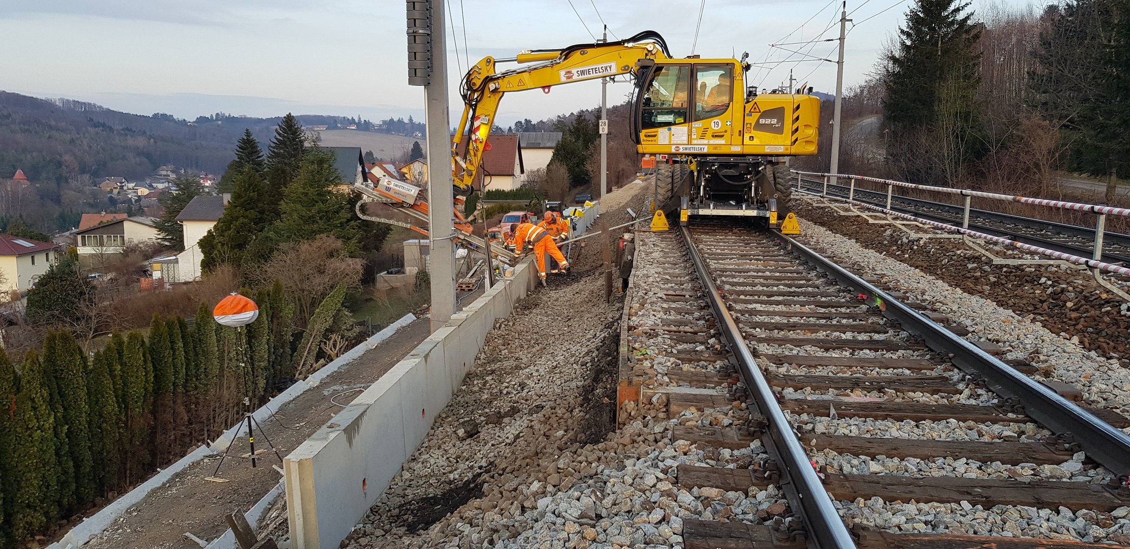 ÖBB Sofortmaßnahme Eichgraben - Construcții civile