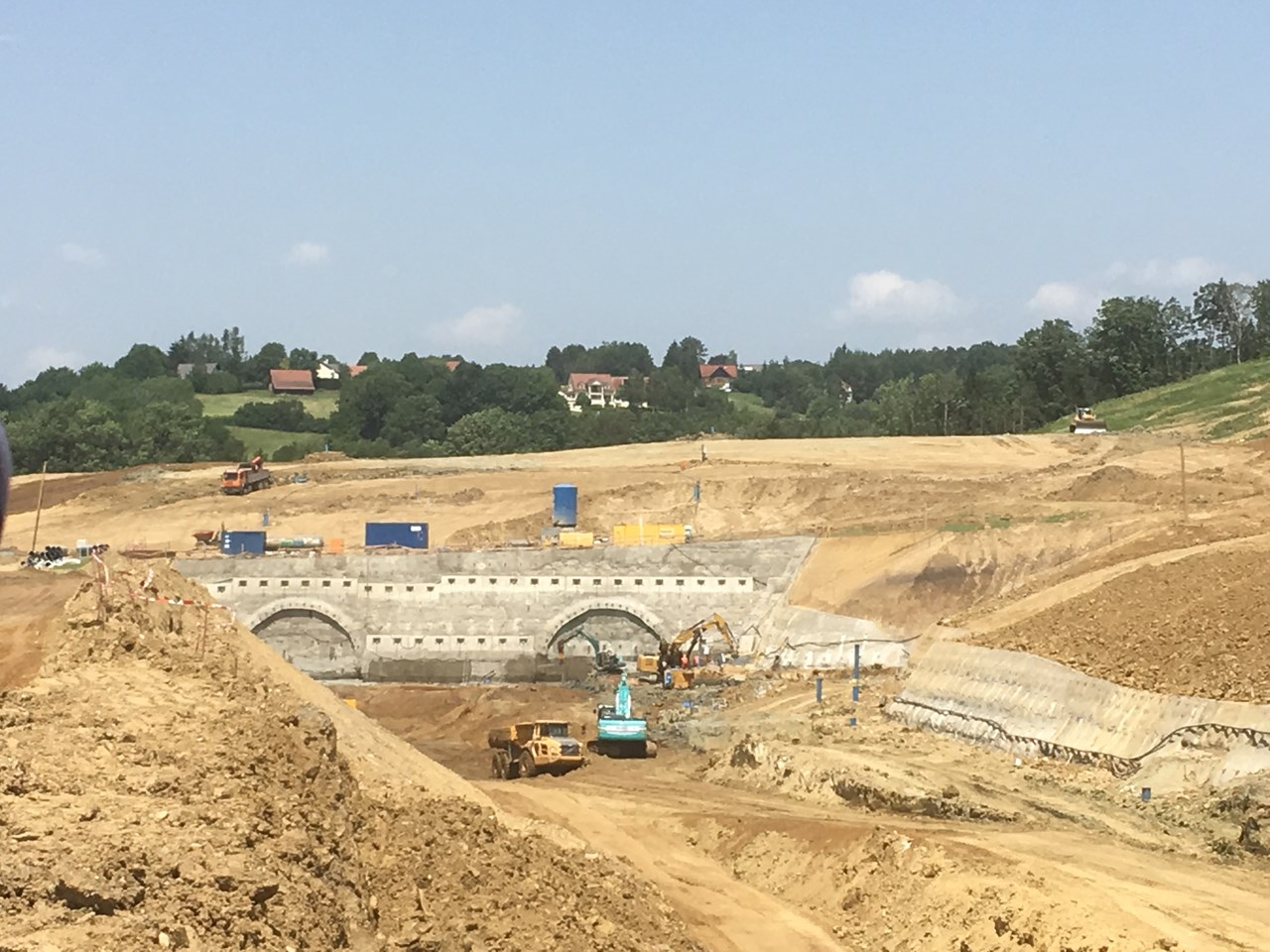 S7 Fürstenfelder Schnellstraße - Tunnel Rudersdorf - Construcția de tunele S7 Fürstenfelder Schnellstraße - Tunnel Rudersdorf - Construcția de tunele