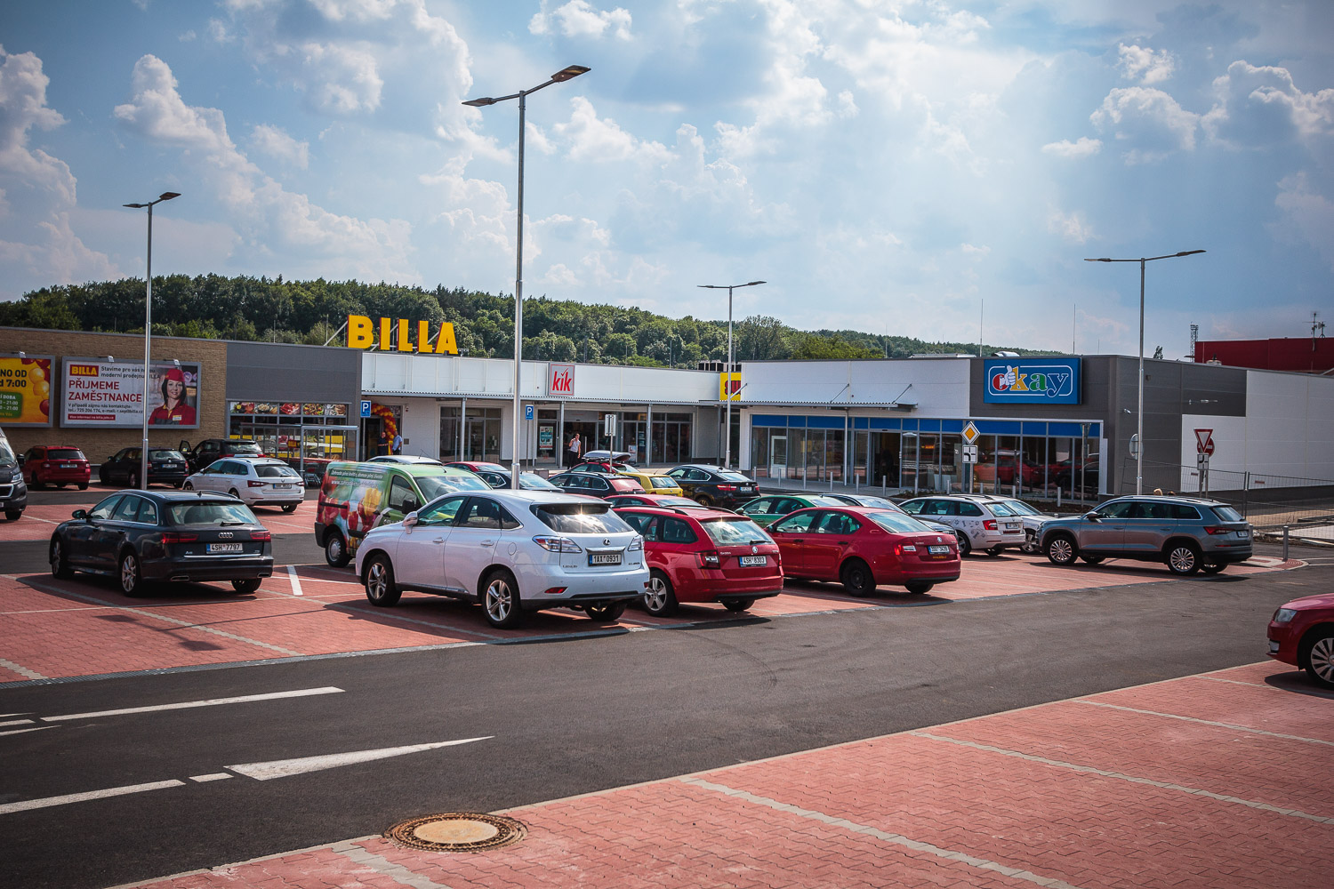 Praha 9 – Retail Park Poděbradská - Construcții industriale