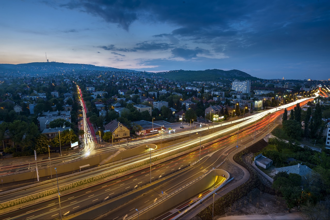 M1 - M7 bevezető szakasz  - Construcția de drumuri & poduri