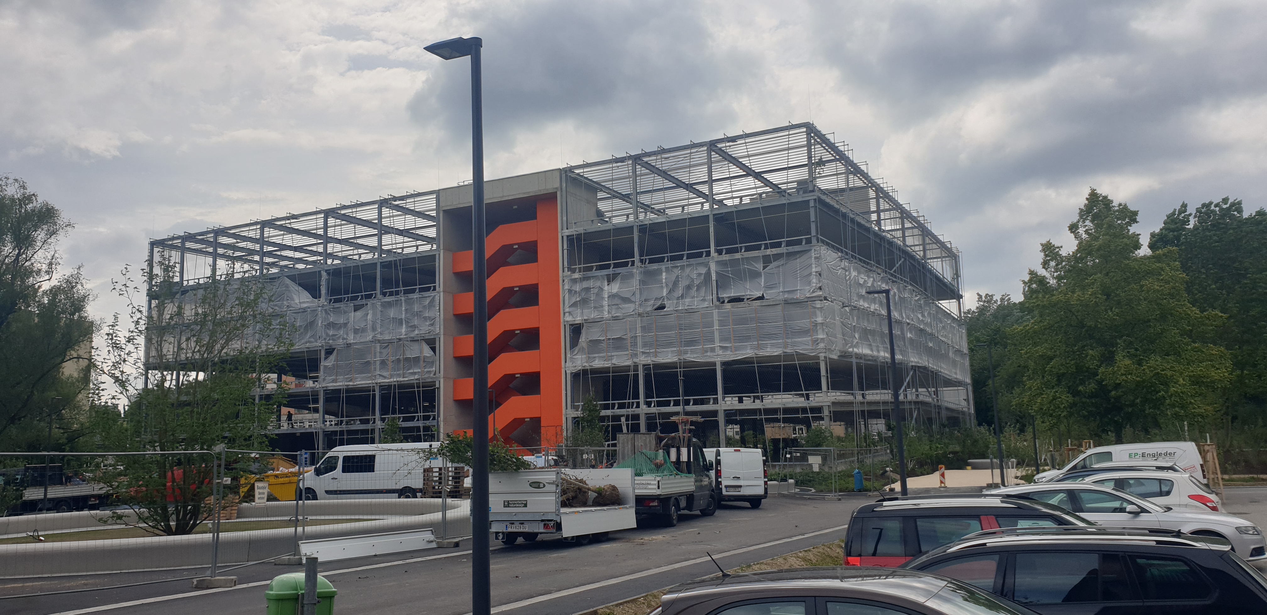 ARGE JKU Campus West - Construcții industriale