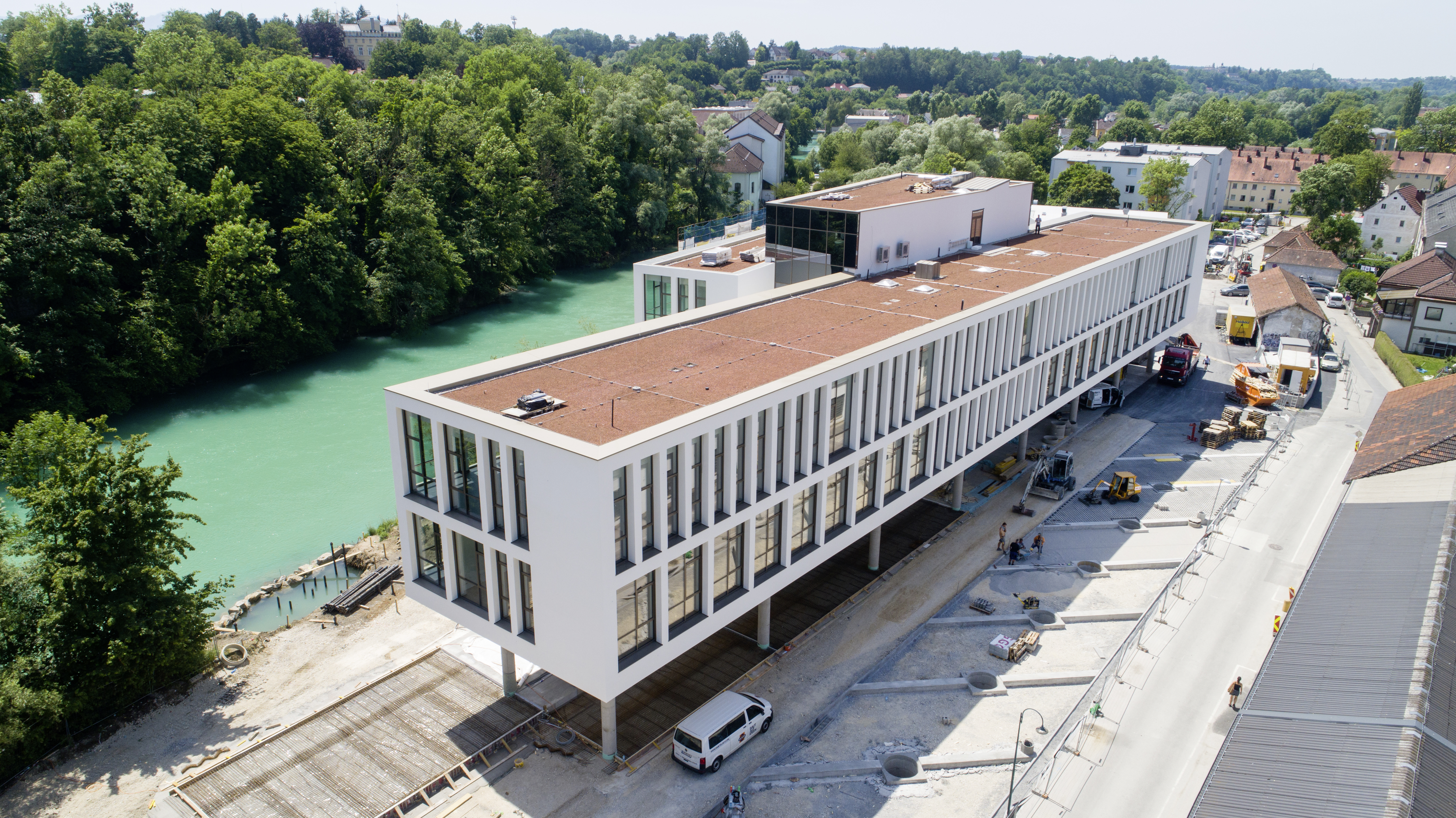 Campusgebäude der Fachhochschule, Steyr - Construcția de clădiri