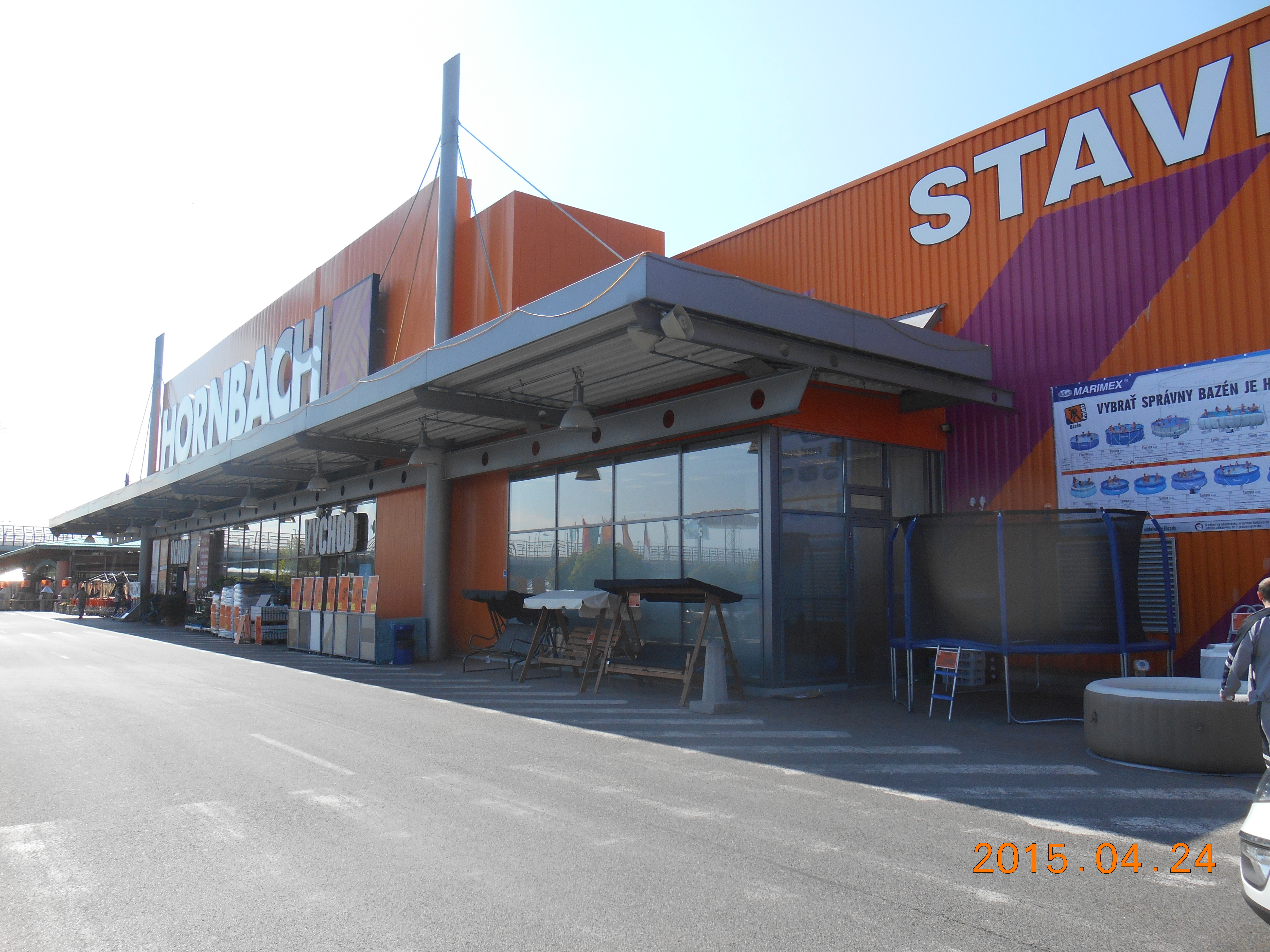 Hornbach Bratislava, Košice - prístavba pekární / obchodné centrá - Construcții industriale