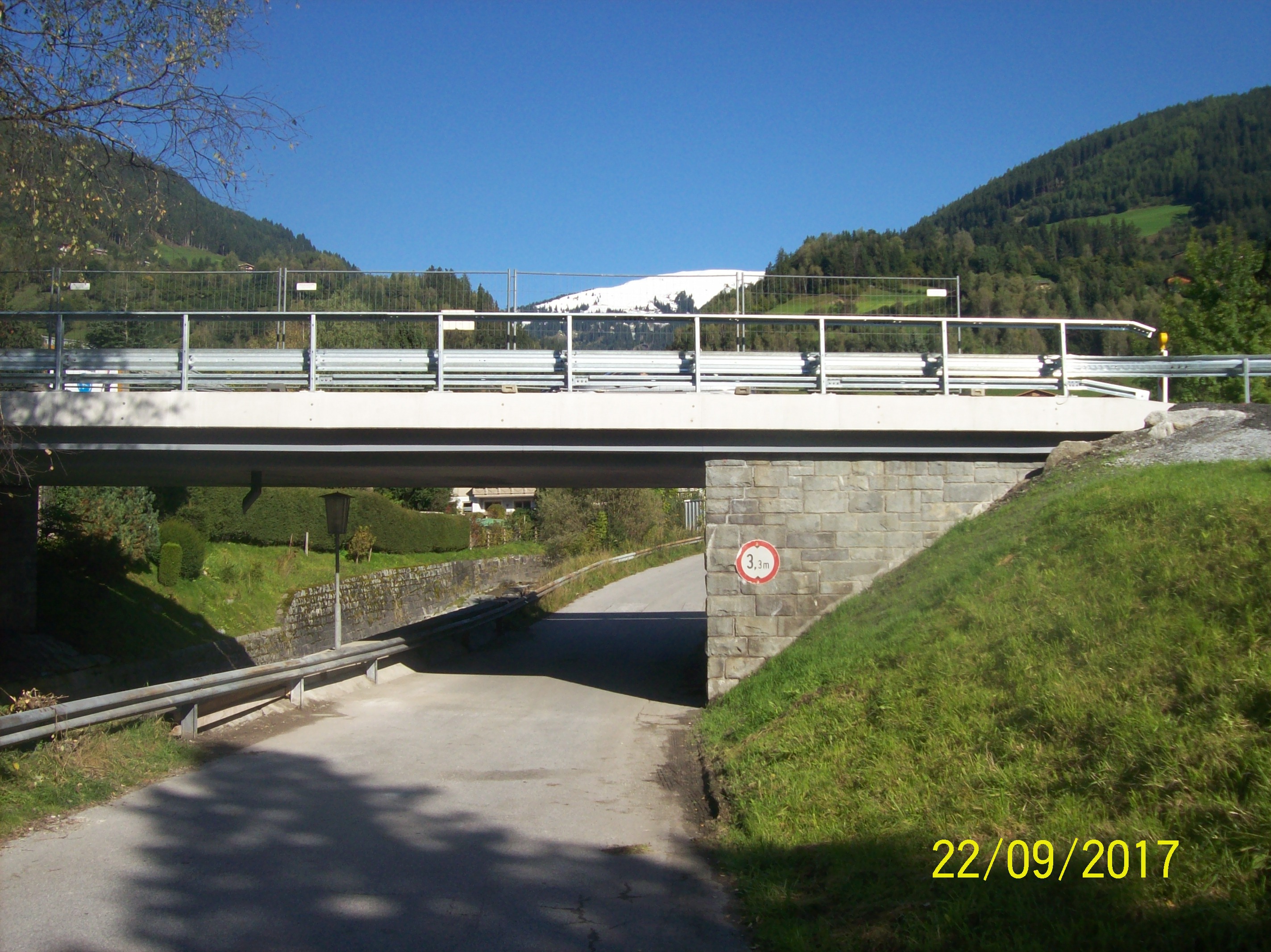 Mühlbachbrücken B165 in Mühlbach im Pinzgau - Construcția de drumuri & poduri