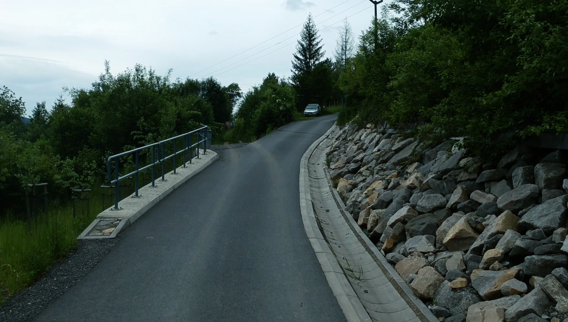 Vsetín – sanace svahu Ohýřov II - Construcția de drumuri & poduri