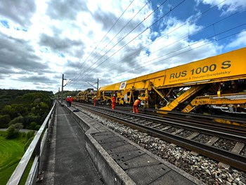 Internationale Swietelsky Bahnbau-Power:  Kassel-Fulda in nur 9 Monaten komplettsaniert - AT