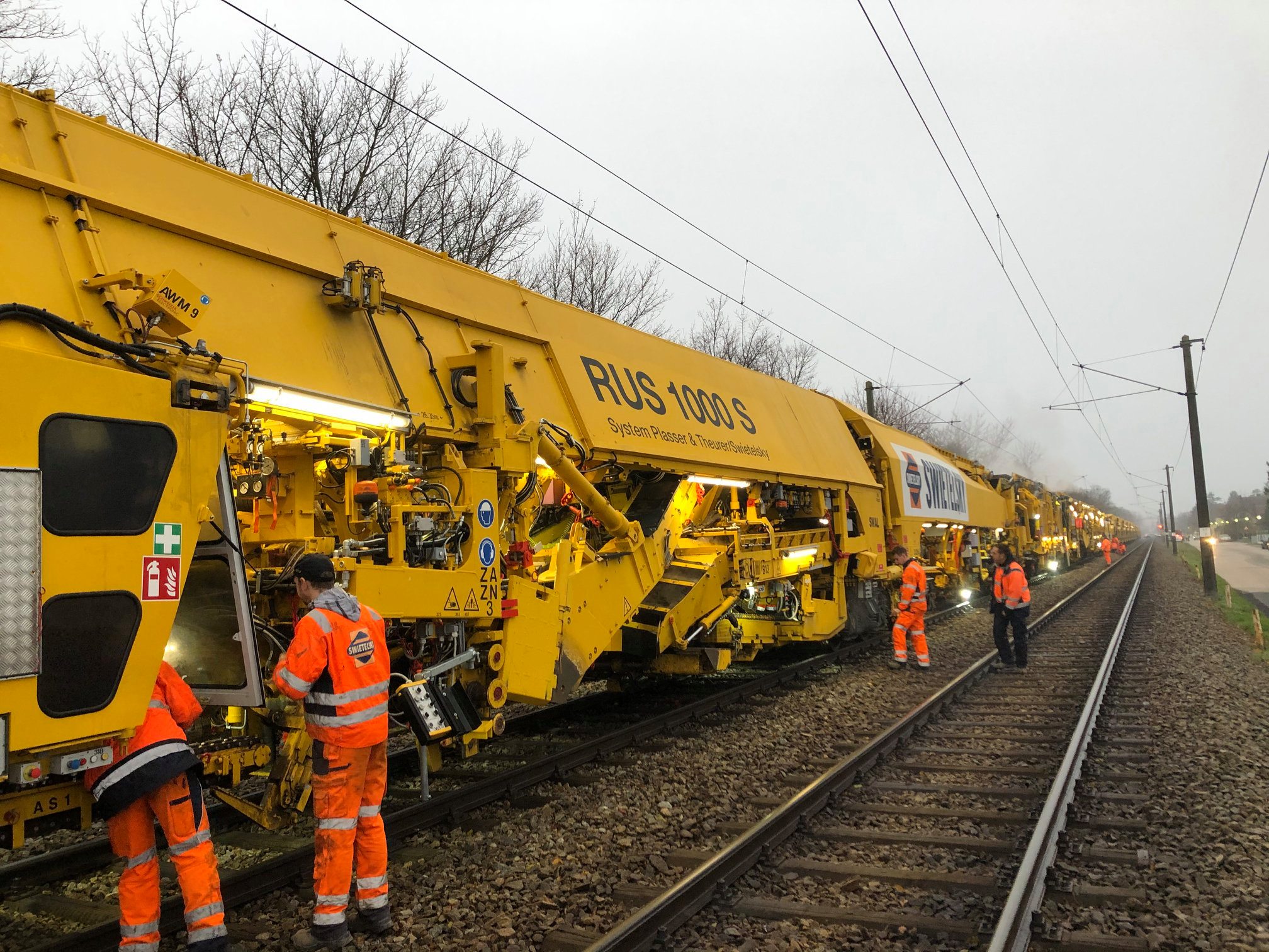 Erneuerung Oberbau - WLB Traiskirchen - Construcții feroviare