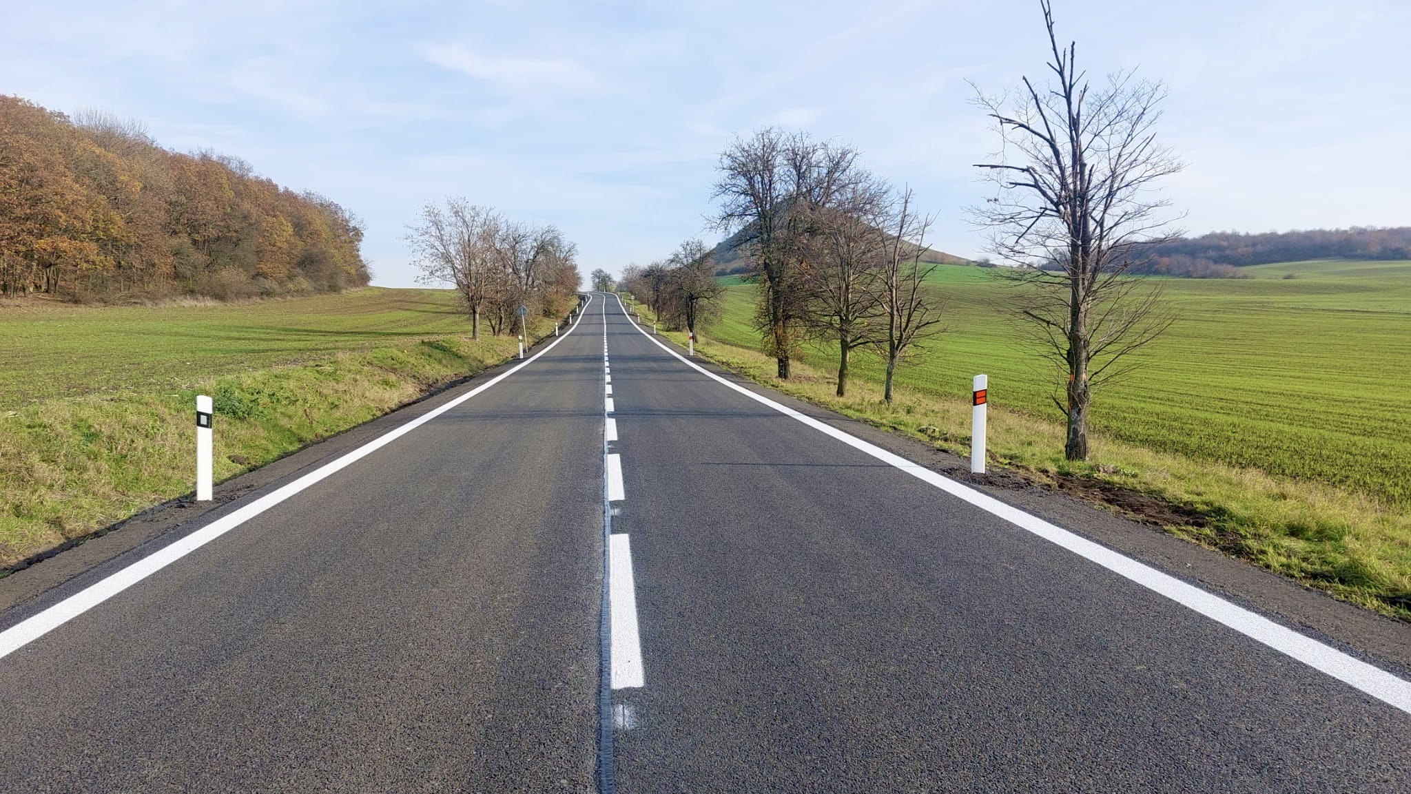 Silnice I/15 – rekonstrukce úseku Chrámce–Hořenec - Construcția de drumuri & poduri
