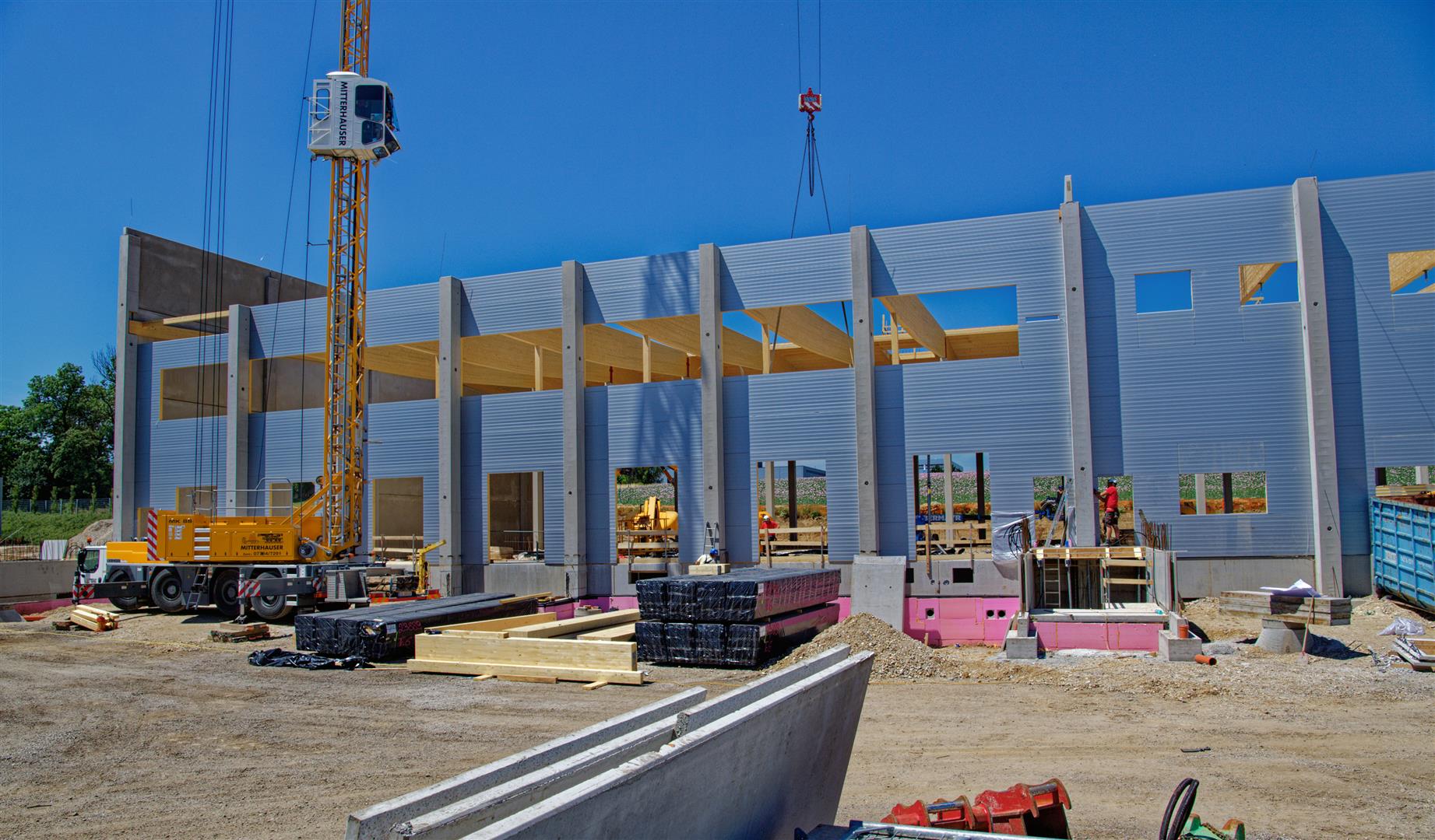 Neubau Transdanubia Halle N, Pasching - Construcții industriale