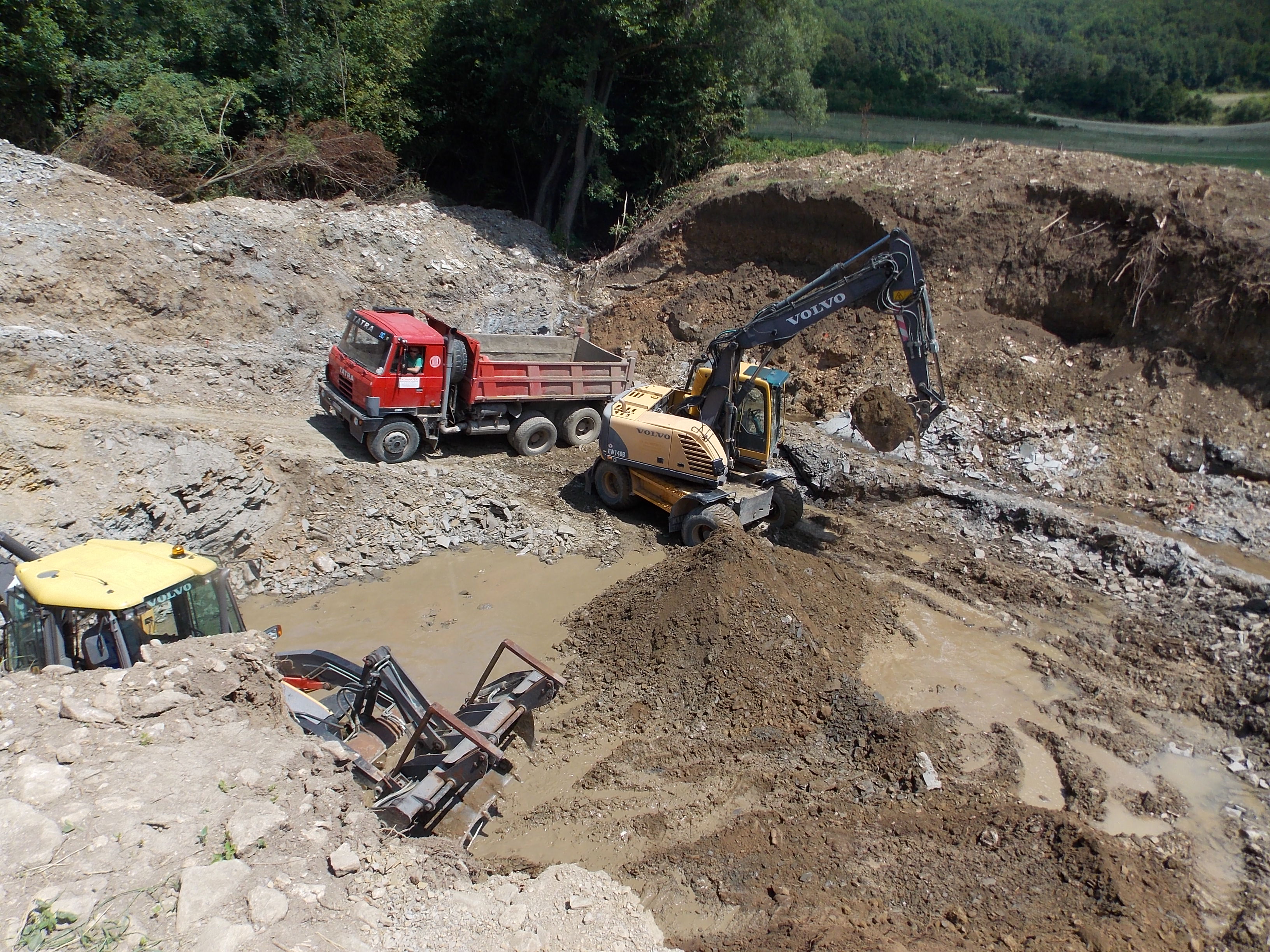 Opatrenie na prítokoch Handlovky – potok Horeňovo - Construcții civile