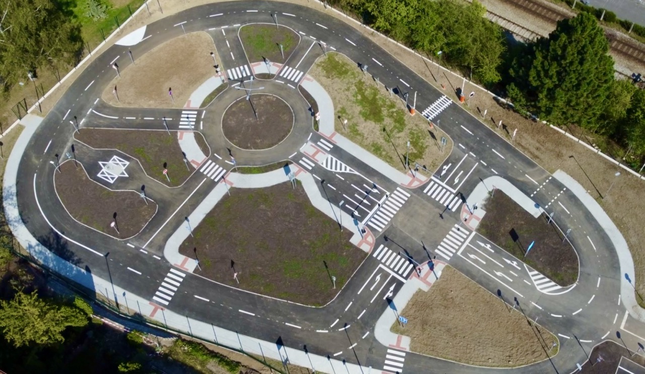Příbram – rekonstrukce dopravního hřiště - Construcția de drumuri & poduri