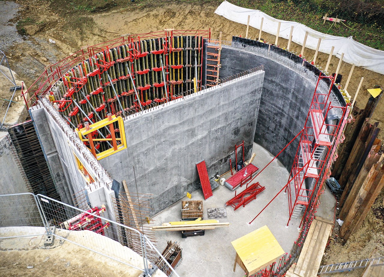 Hochbehälter, Ochsenburg - Construcții civile Hochbehälter, Ochsenburg - Construcții civile