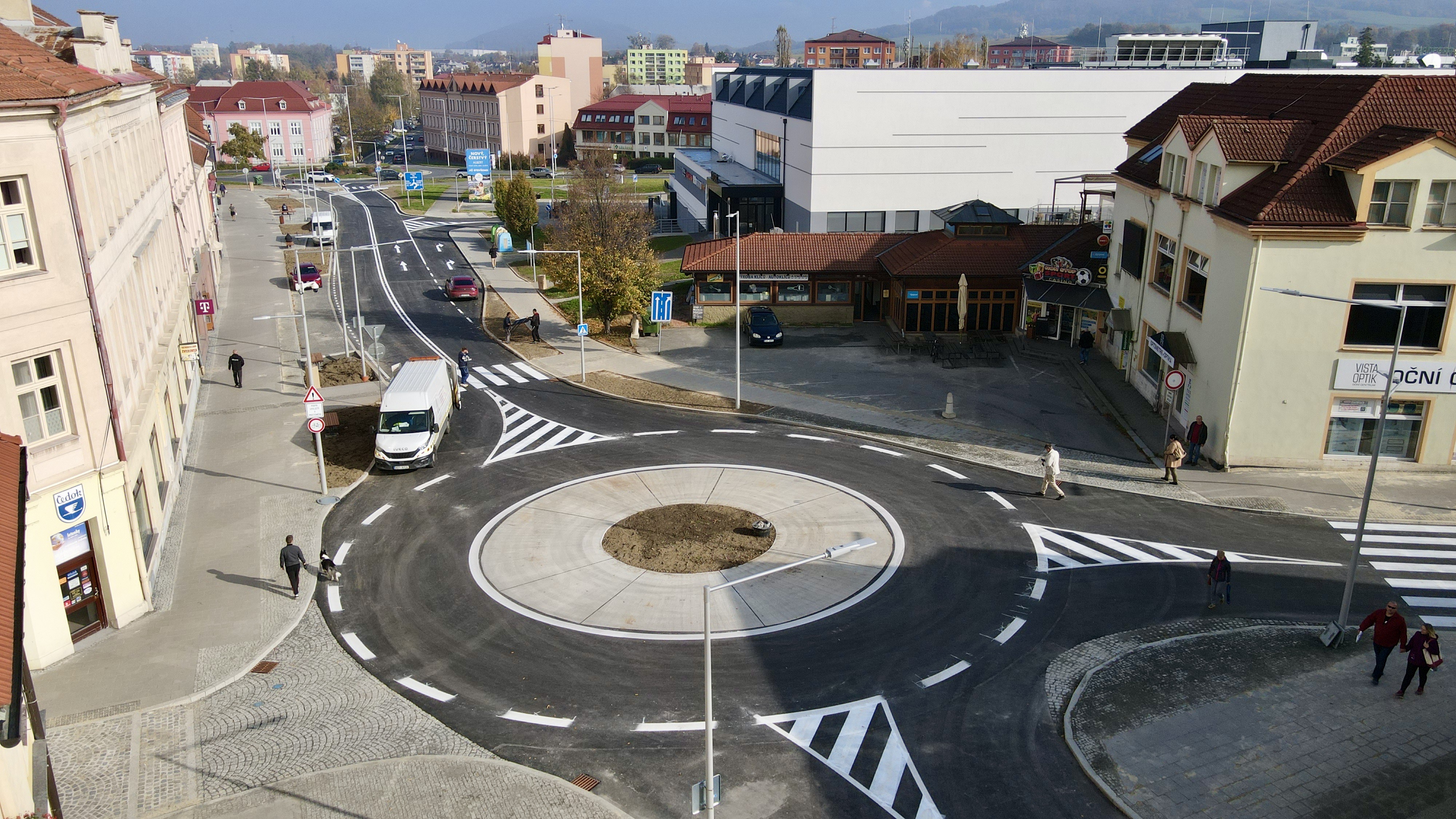 Nový Jičín – vybudování okružní křižovatky - Construcția de drumuri & poduri