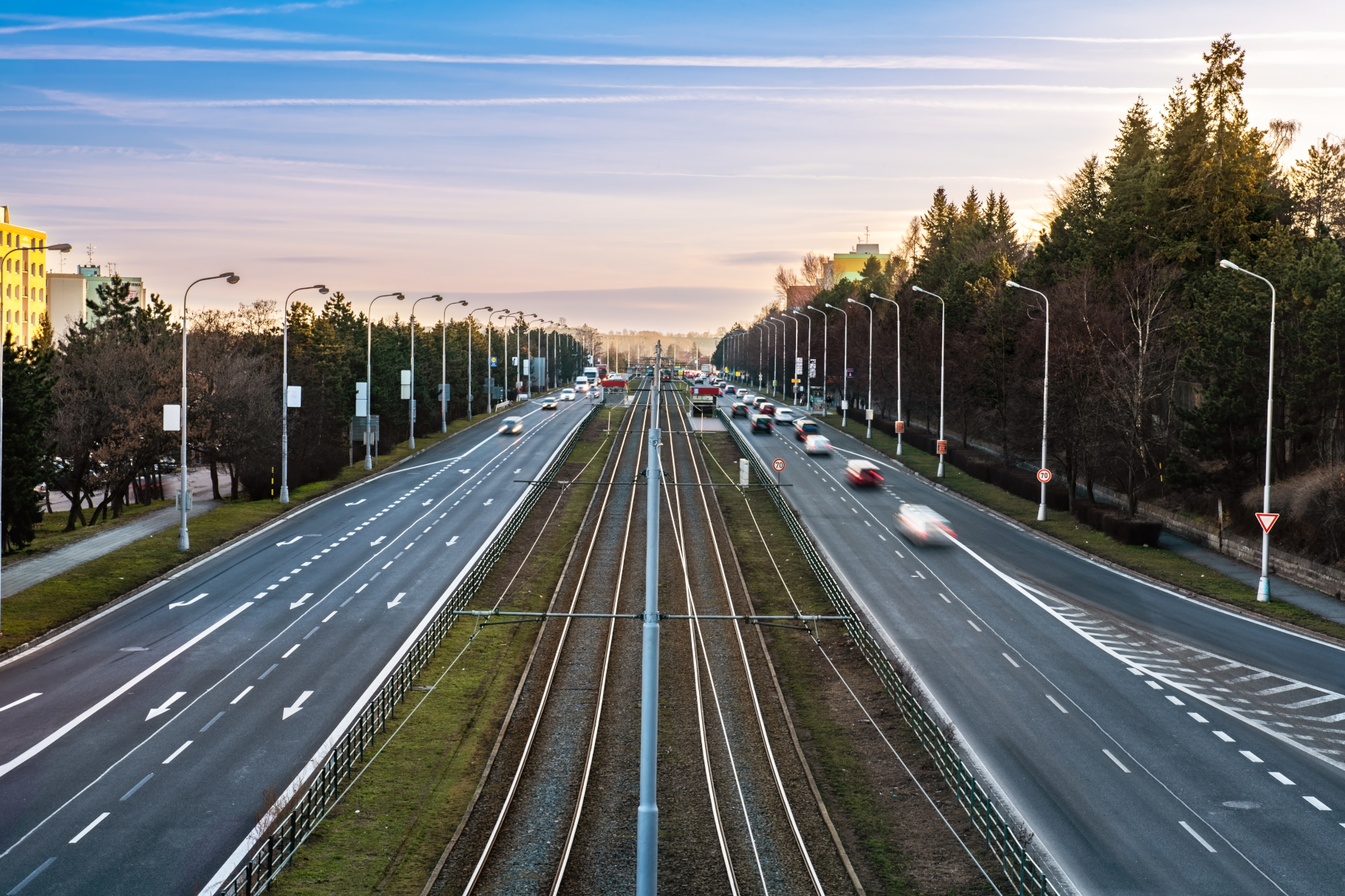 Olomouc – rekonstrukce ul. Brněnská - Construcția de drumuri & poduri