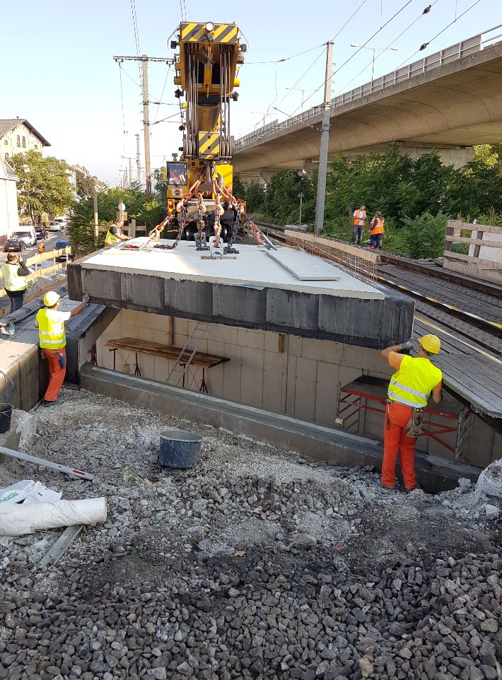 Durchlass Wien Nußdorf - Construcția de drumuri & poduri
