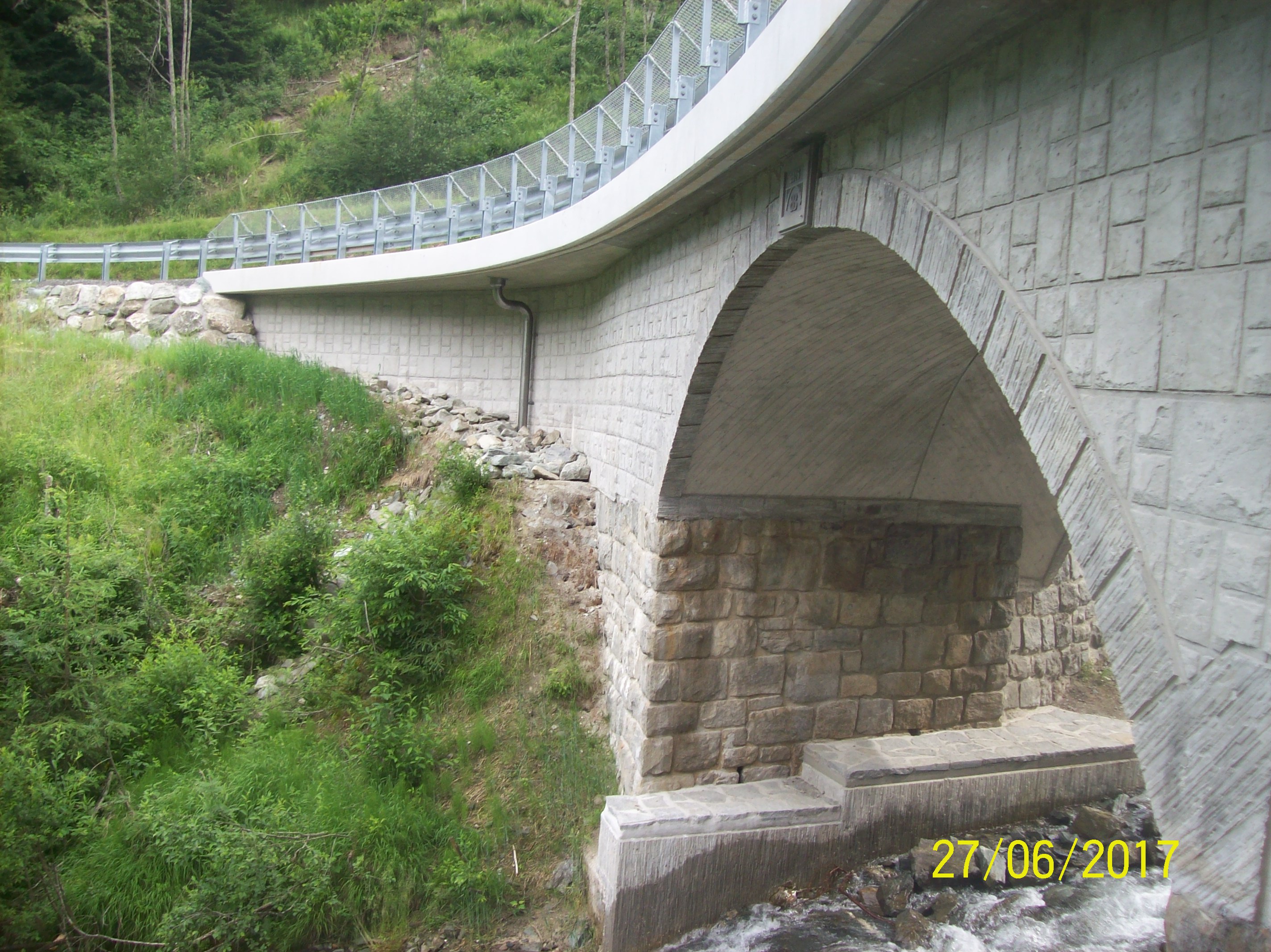 Schrabachbrücke auf der L264 Stubachtalstraße in Uttendorf - Construcția de drumuri & poduri