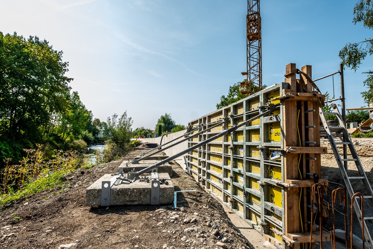 Hochwasserschutzanlage, Antiesen - Construcții civile Hochwasserschutzanlage, Antiesen - Construcții civile