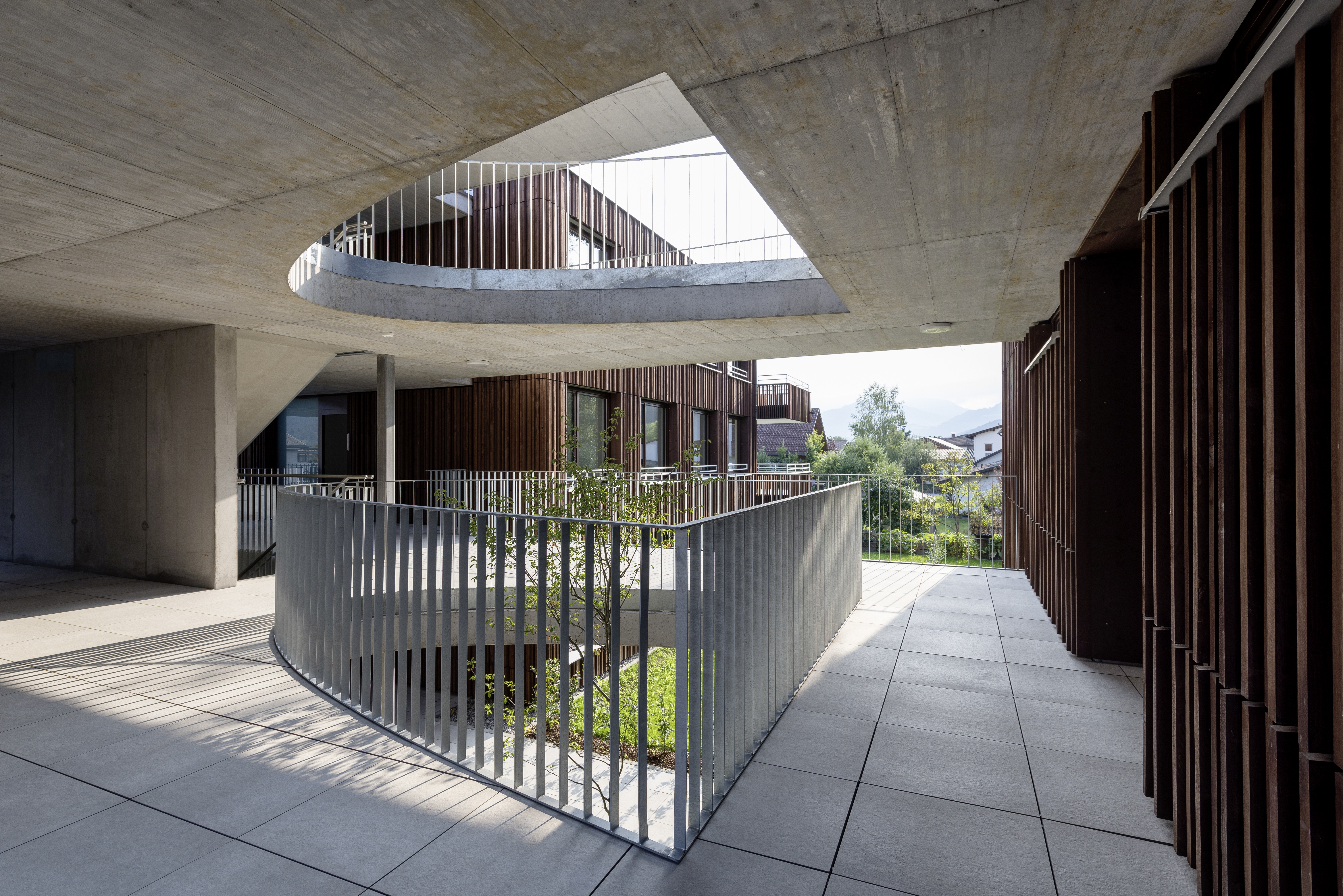 Wohnbau, Kreuzbergstraße, Feldkirch - Construcția de clădiri