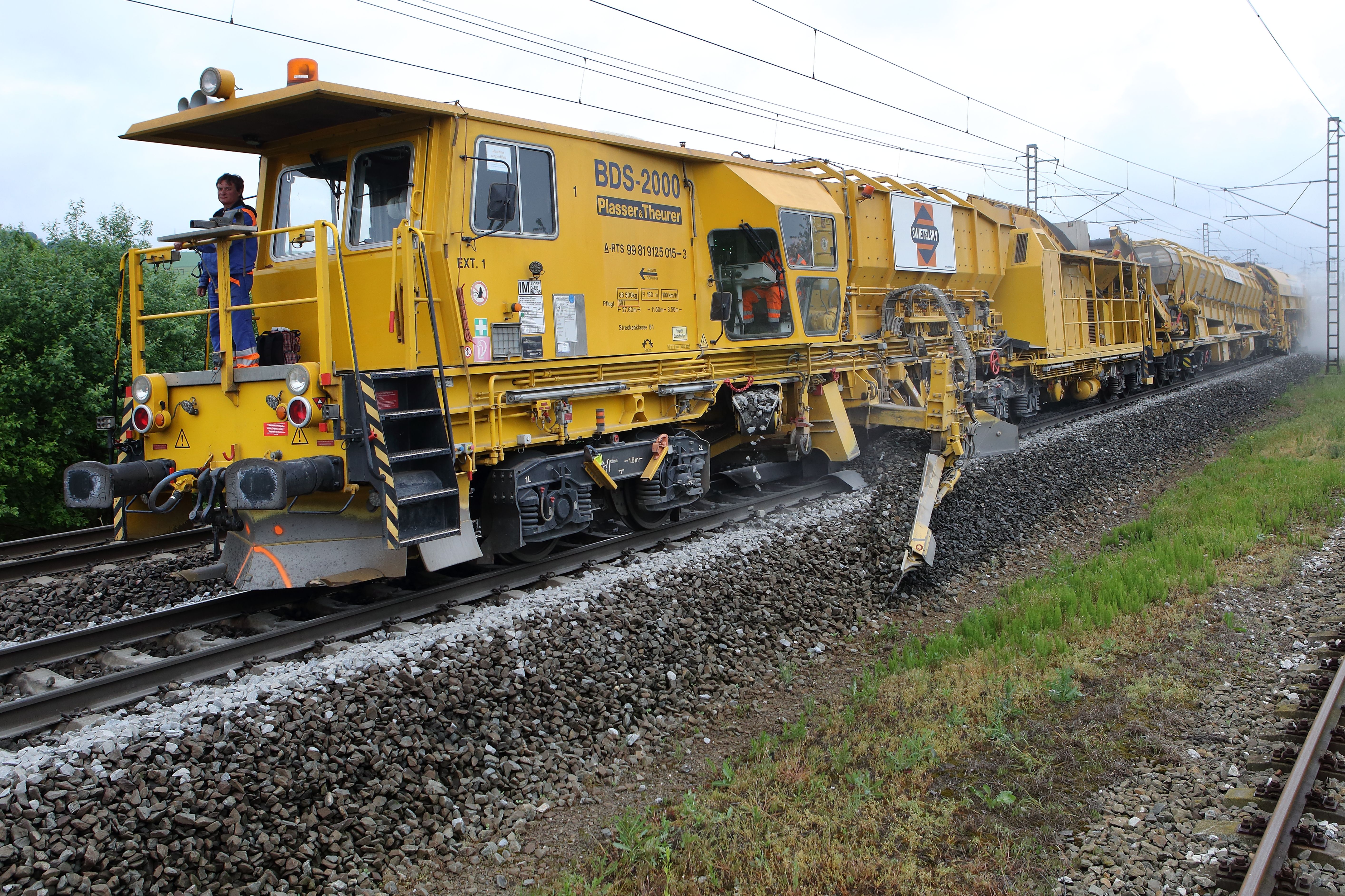 Oprava traťového úseku Zábřeh na Moravě – Olomouc hl. n. - Construcții feroviare