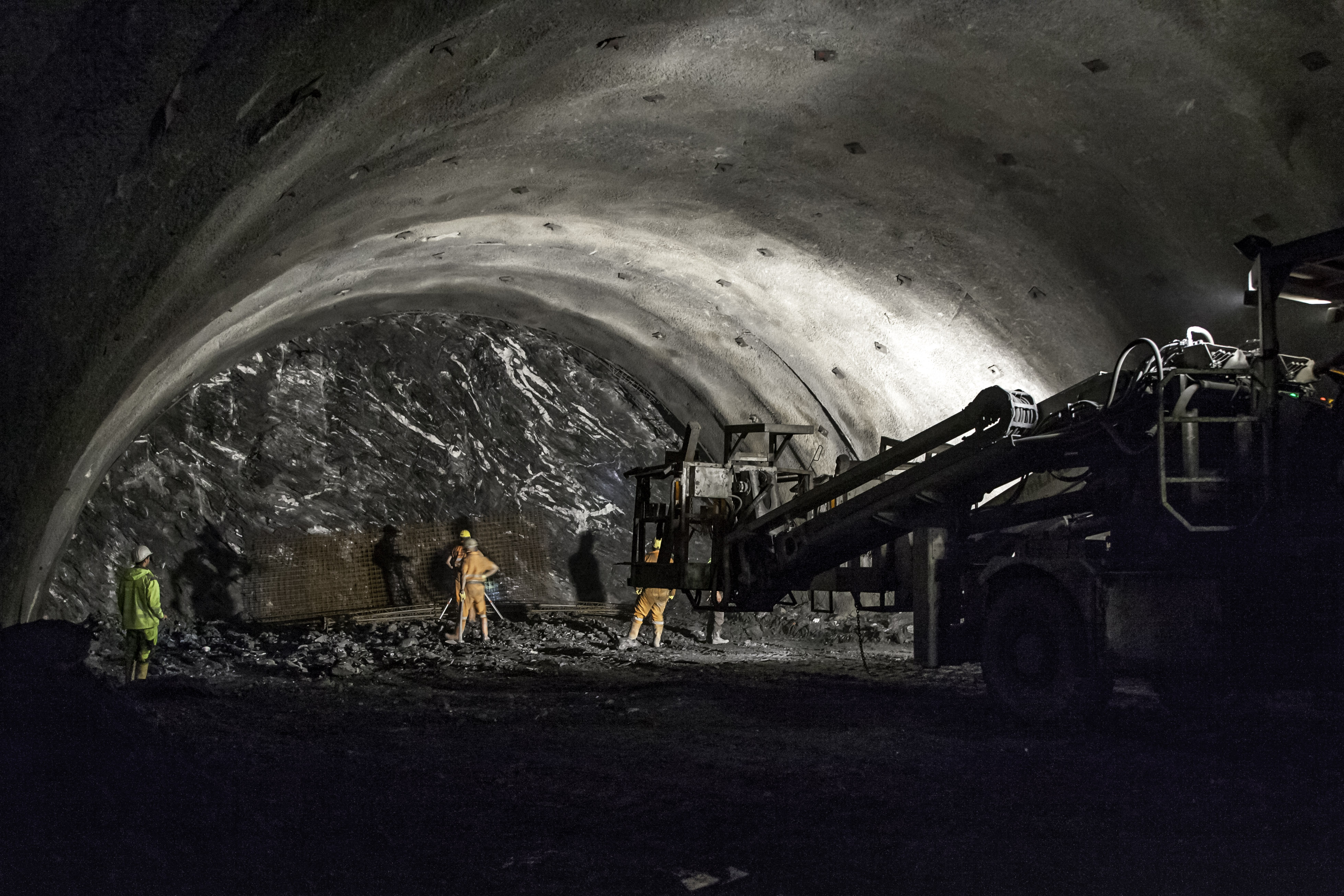 Brenner Basistunnel - Erkundungstunnel Wolf 2 - Construcția de tunele